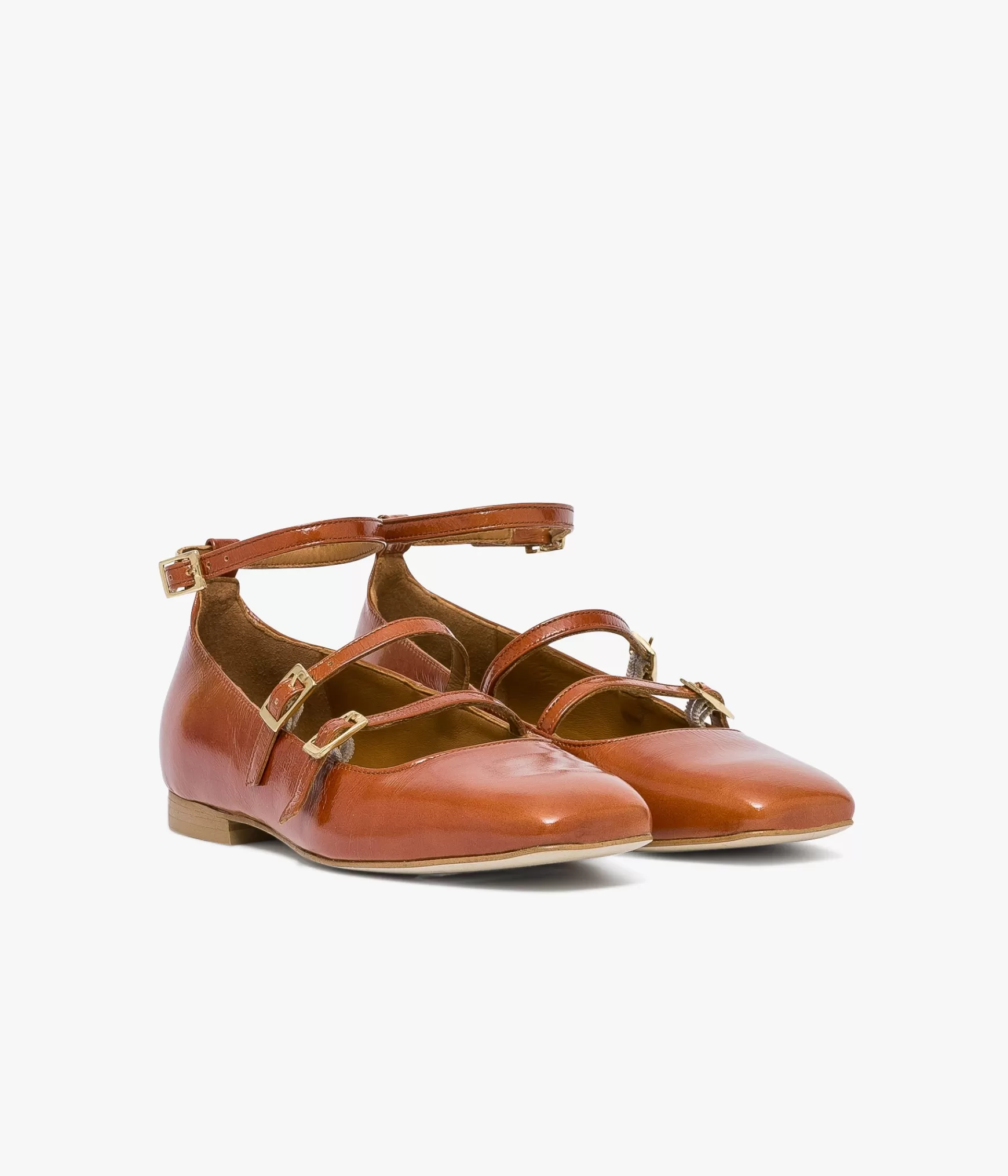 Ballerines>Bocage BABIES BARBARRA COGNAC Marron