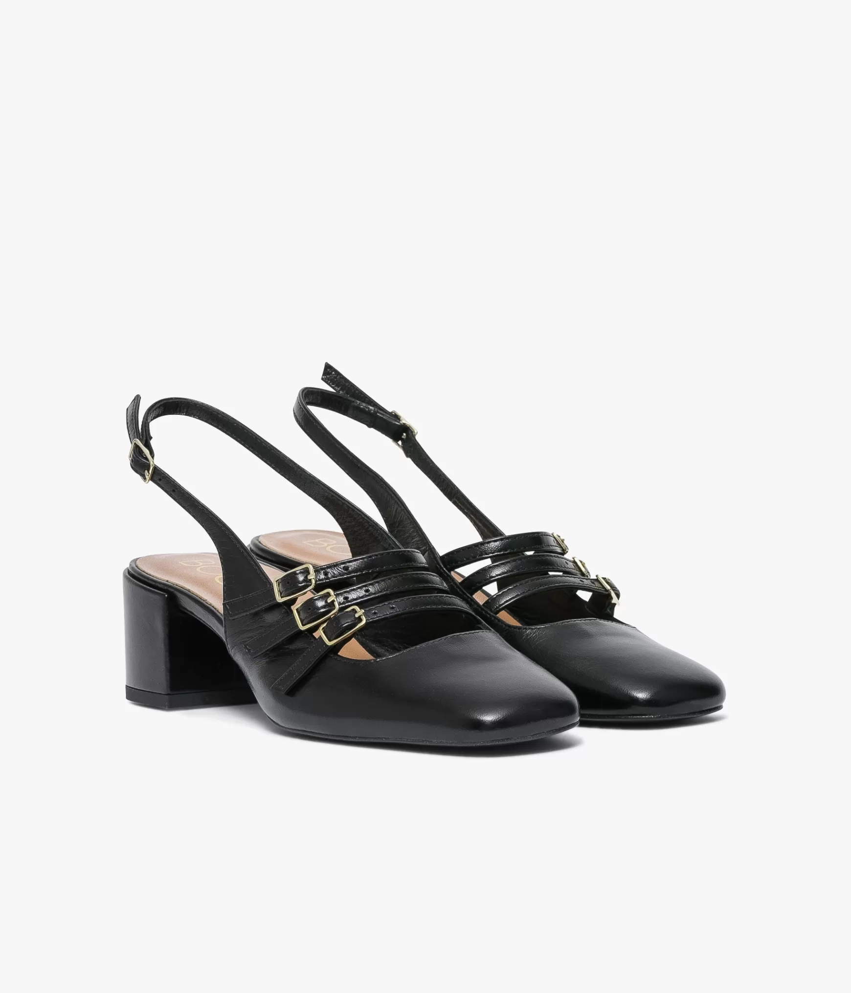 Slingbacks | Escarpins>Bocage BABIES DEMI Noir
