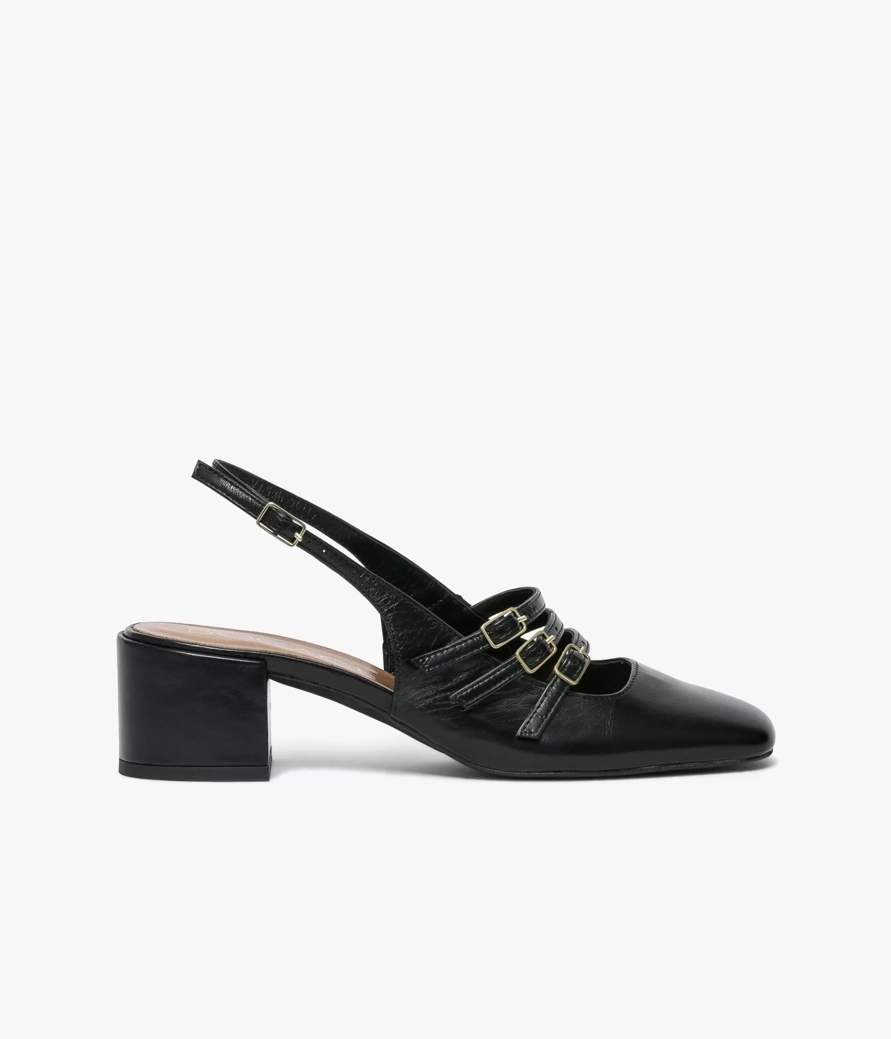 Slingbacks | Escarpins>Bocage BABIES DEMI Noir