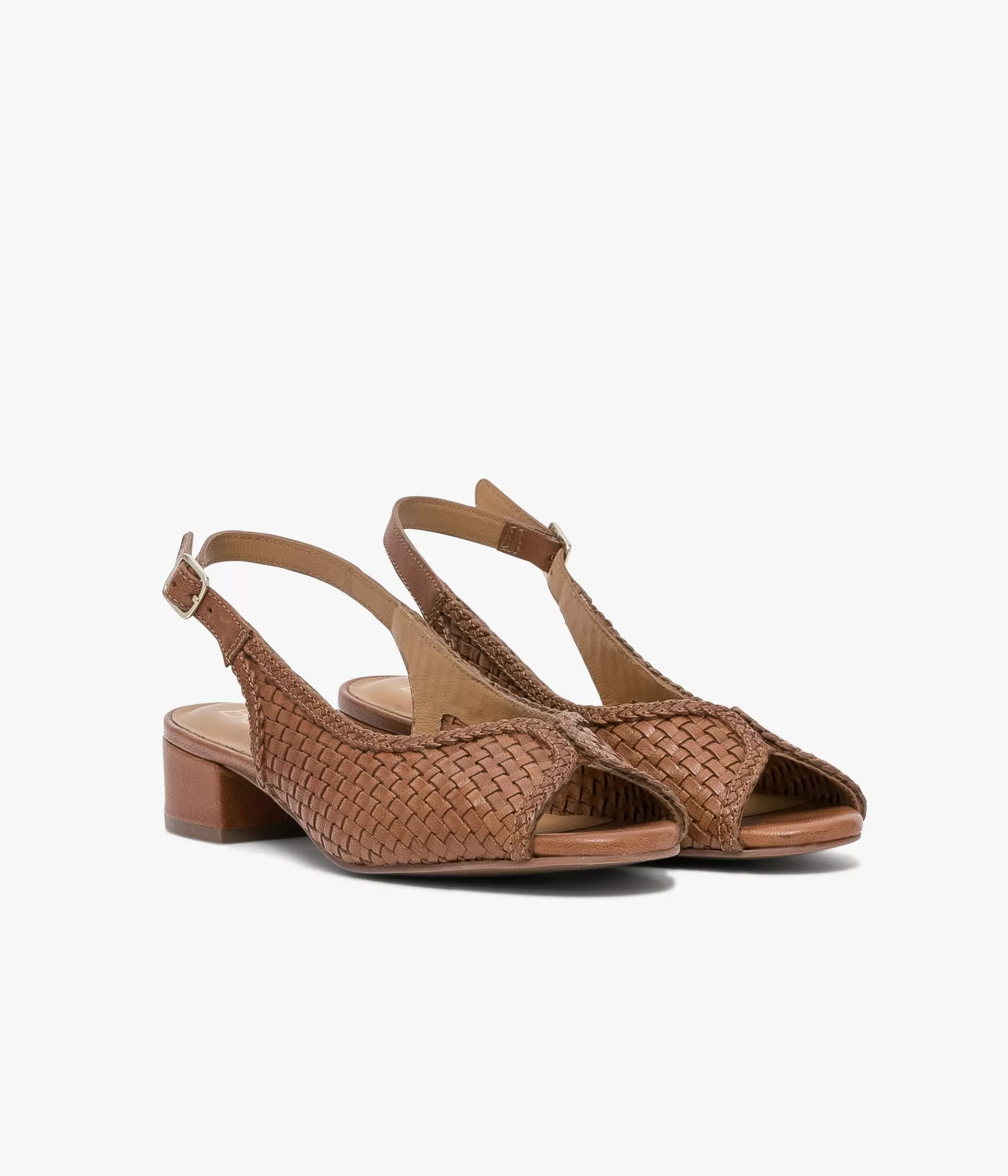 Slingbacks | Ballerines>Bocage BALLERINE SERAFINE COGNAC Marron