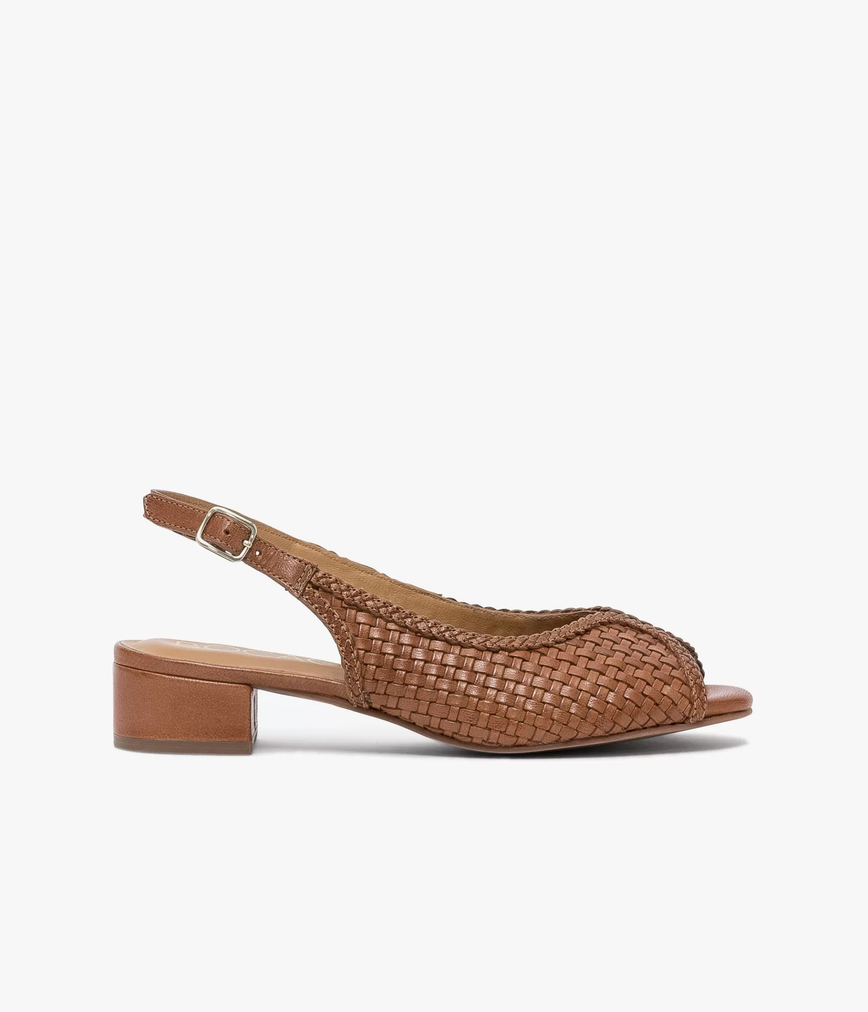 Slingbacks | Ballerines>Bocage BALLERINE SERAFINE COGNAC Marron