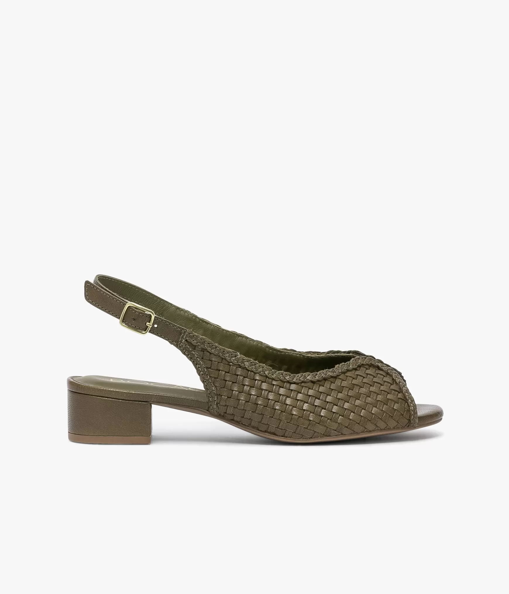 Slingbacks | Ballerines>Bocage BALLERINE SERAFINE KAKI Vert