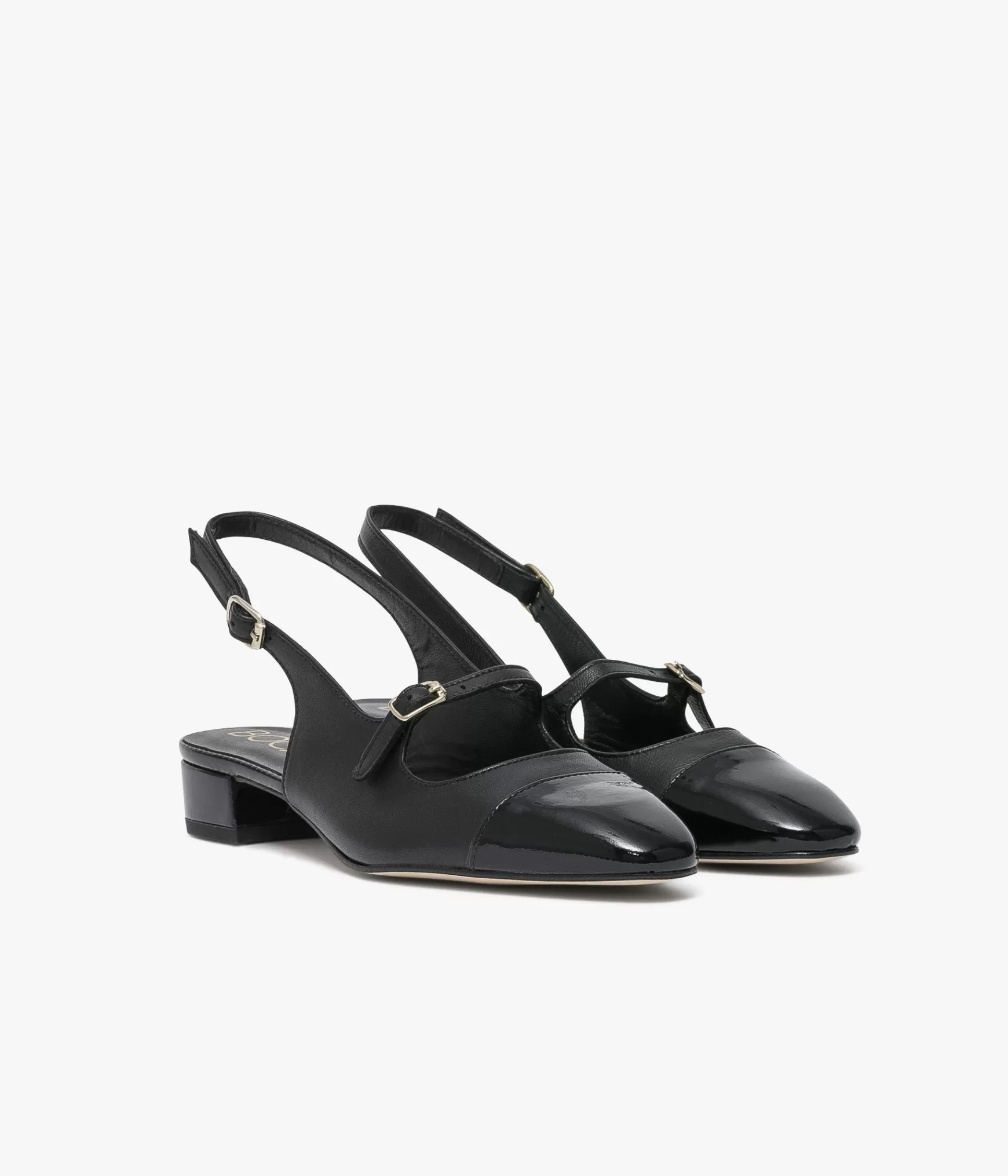 Slingbacks | Ballerines>Bocage BALLERINE SWANN Noir