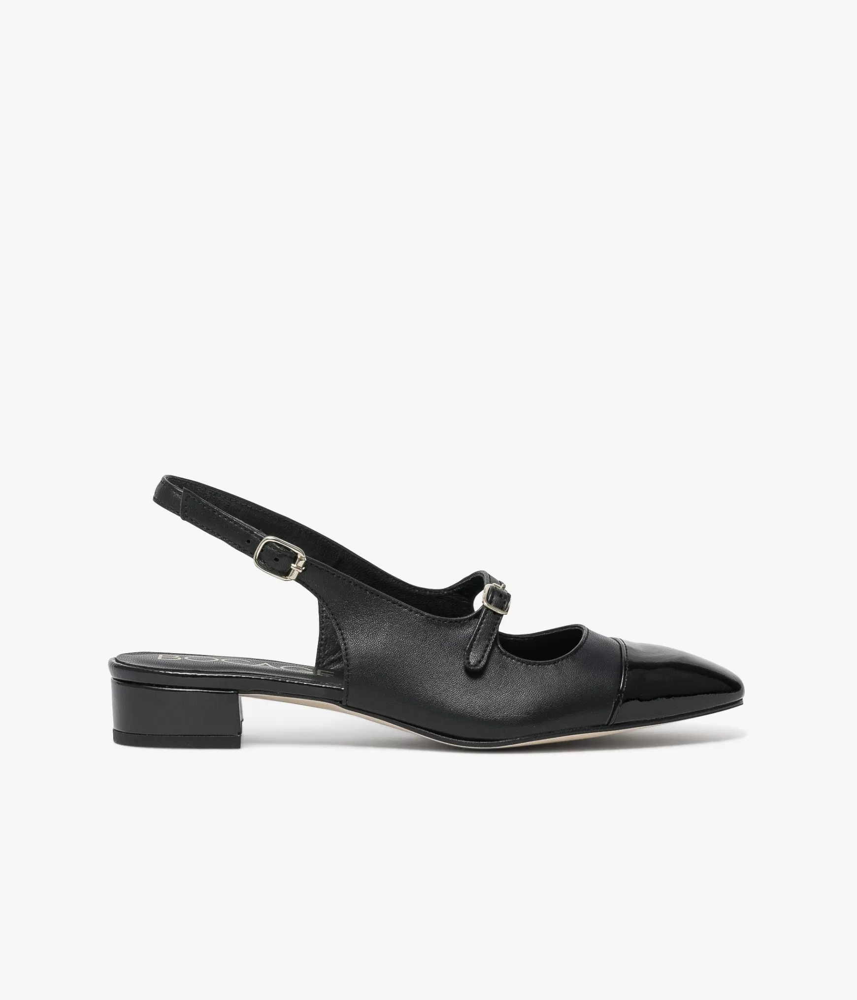 Slingbacks | Ballerines>Bocage BALLERINE SWANN Noir