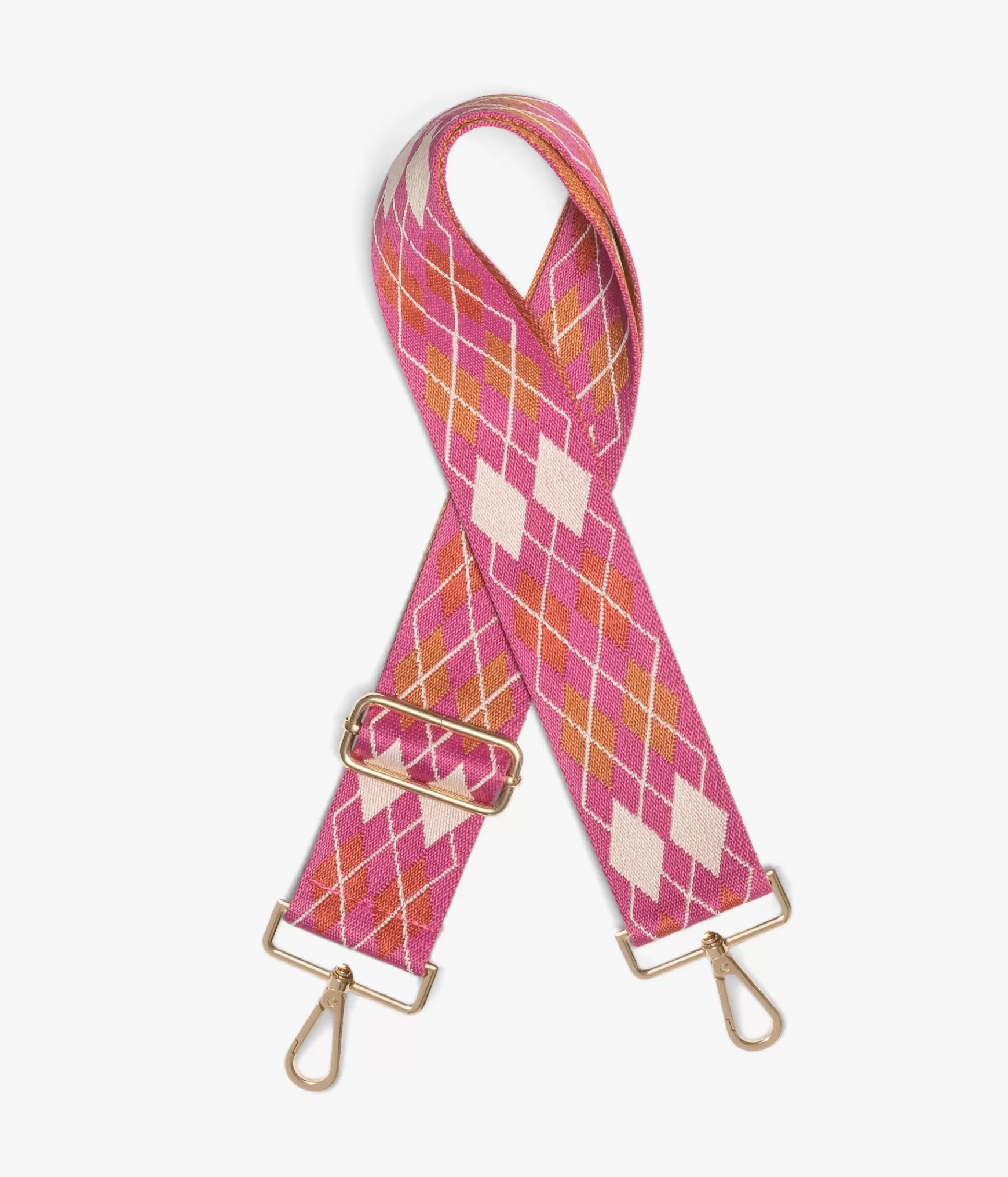 Bandoulières Amovibles>Bocage BANDOULIERE DE SAC ZOE Rose
