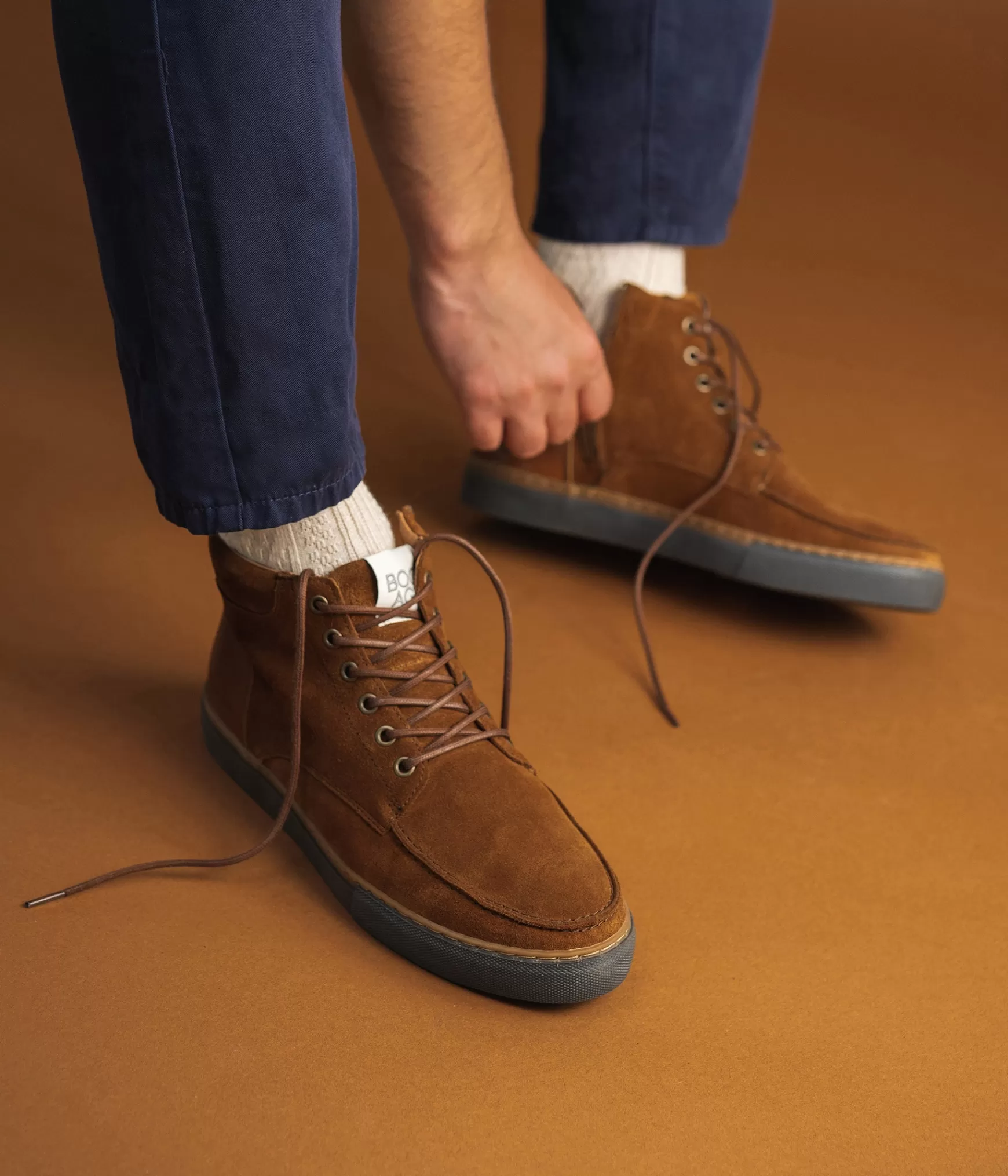 Boots | Baskets>Bocage BASKET HARPER COGNAC Marron