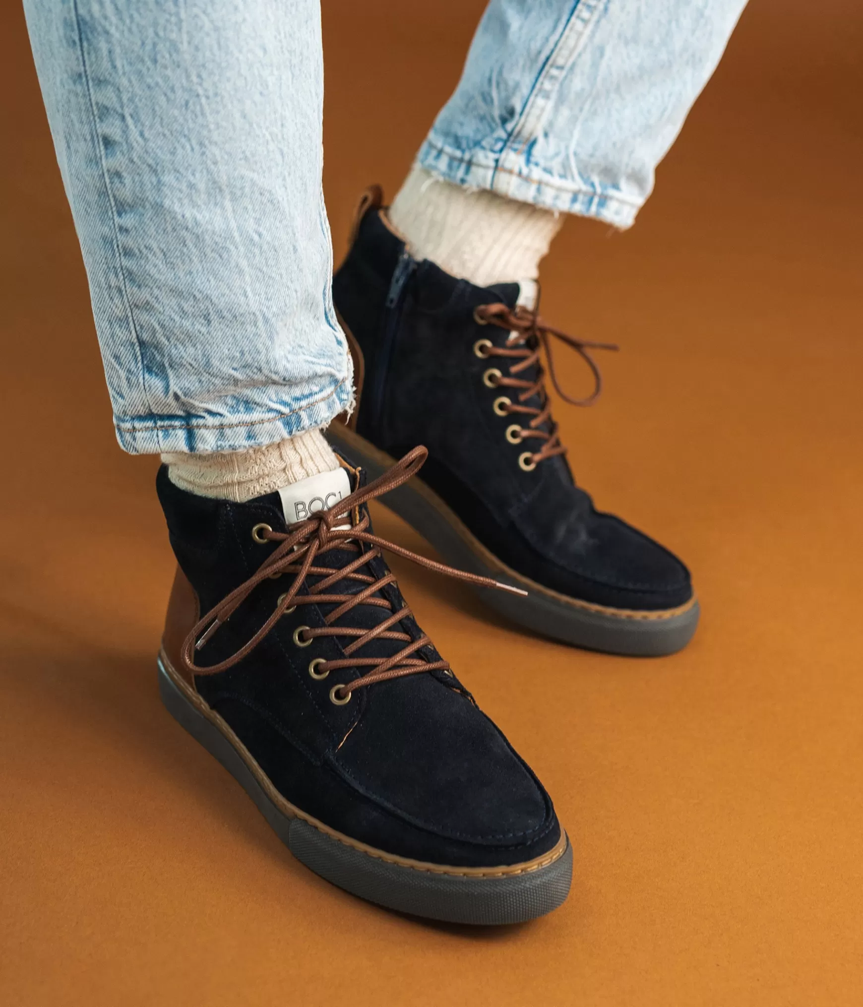 Boots | Baskets>Bocage BASKET HARPER MARINE Bleu