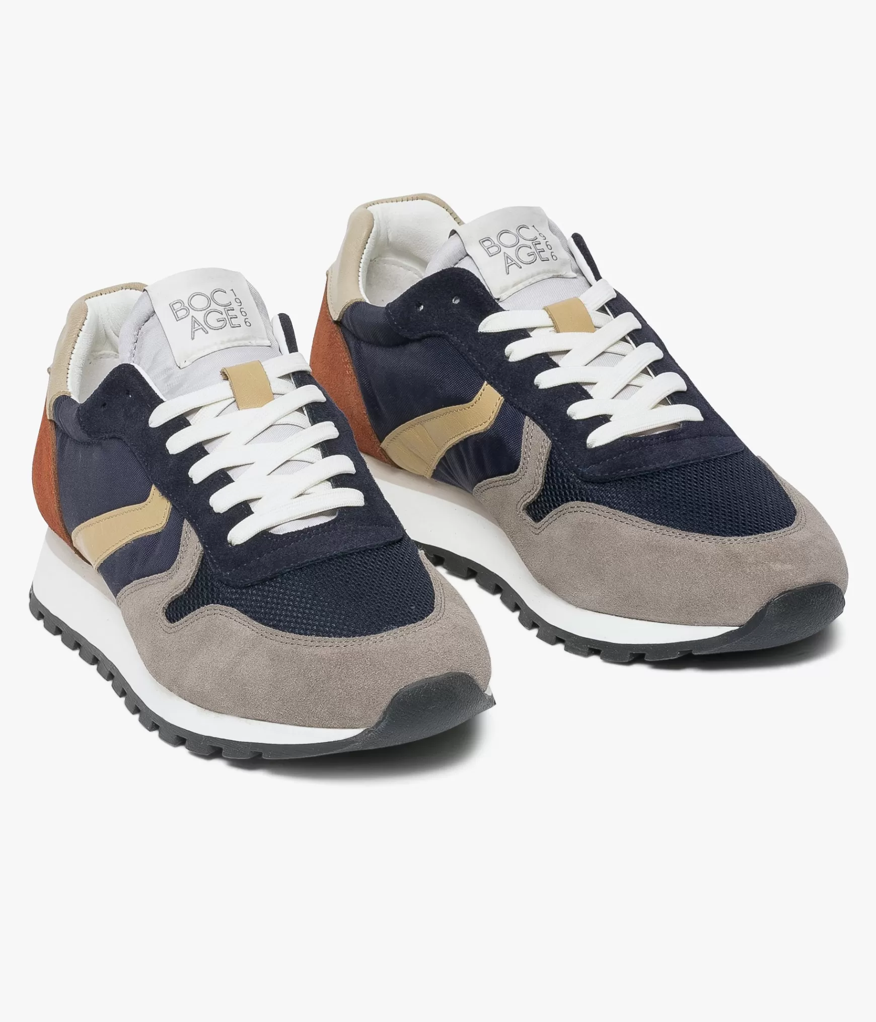 Baskets>Bocage BASKET KARPIOS MARINE Bleu