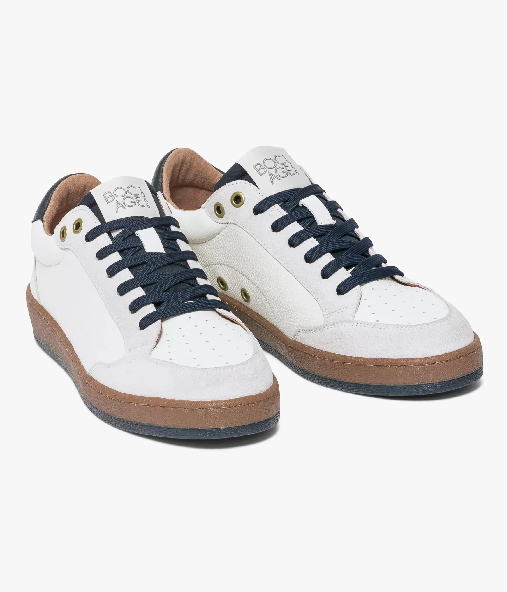 Baskets>Bocage BASKET KASPER Blanc