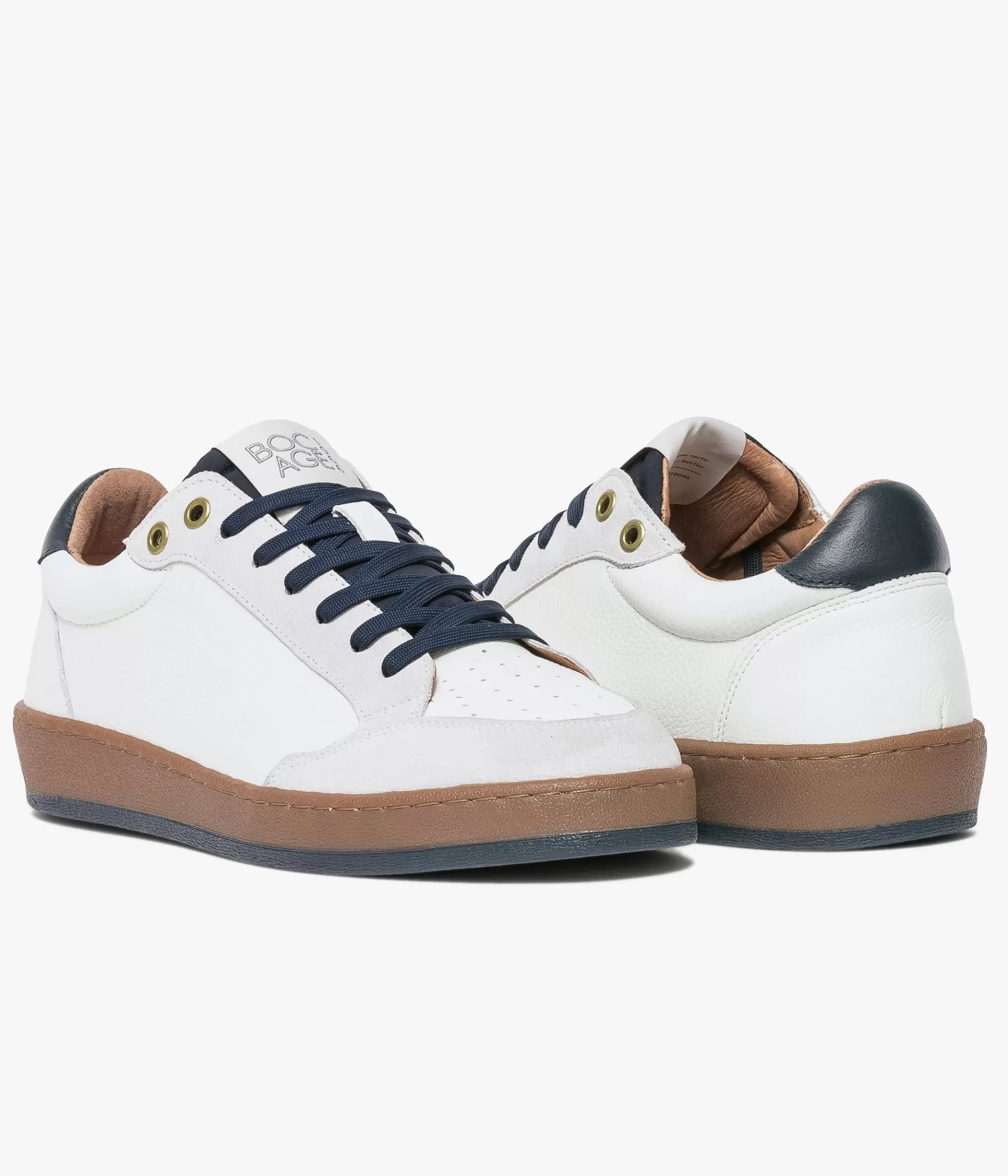 Baskets>Bocage BASKET KASPER Blanc