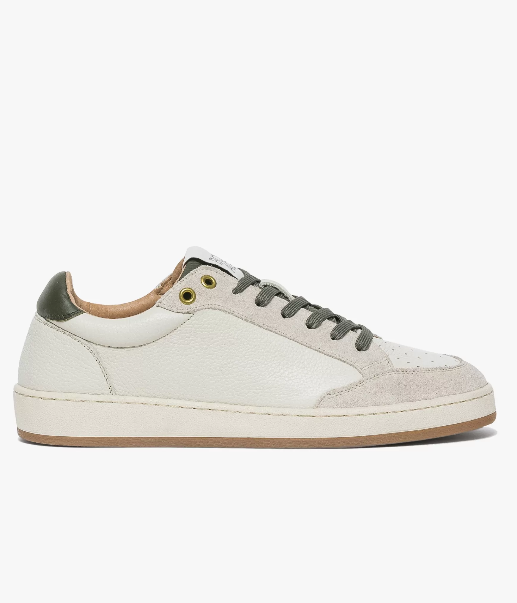 Baskets>Bocage BASKET KASPER BLANC CASSE Beige