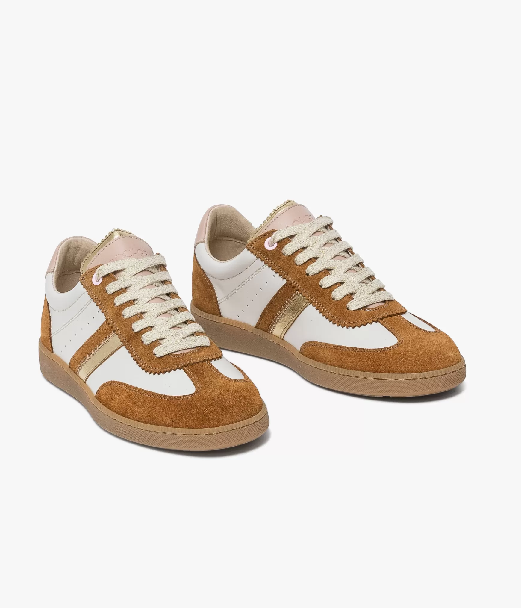 Baskets>Bocage BASKET LELLIA COGNAC Marron