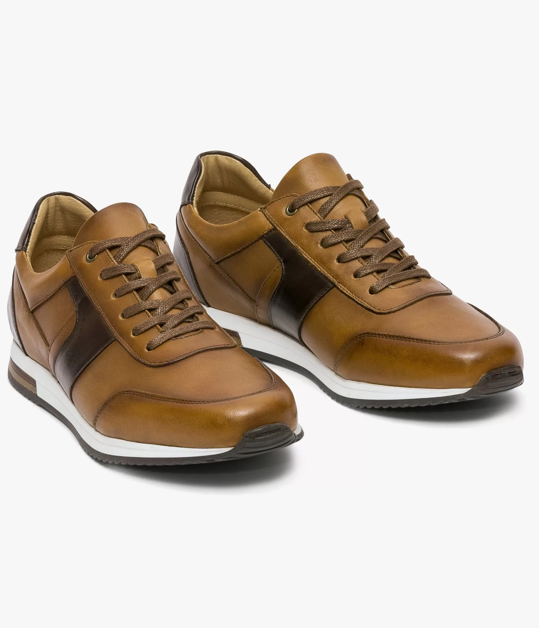 Baskets>Bocage BASKET LETA COGNAC Marron