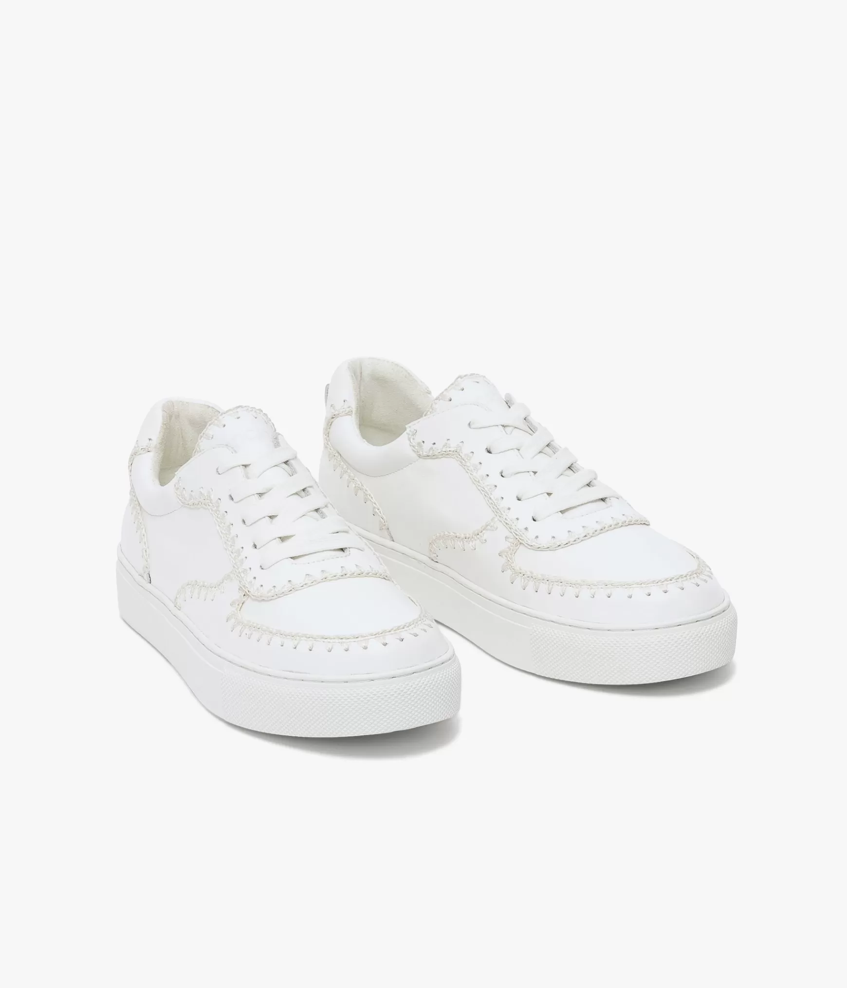 Baskets>Bocage BASKET LILAS Blanc