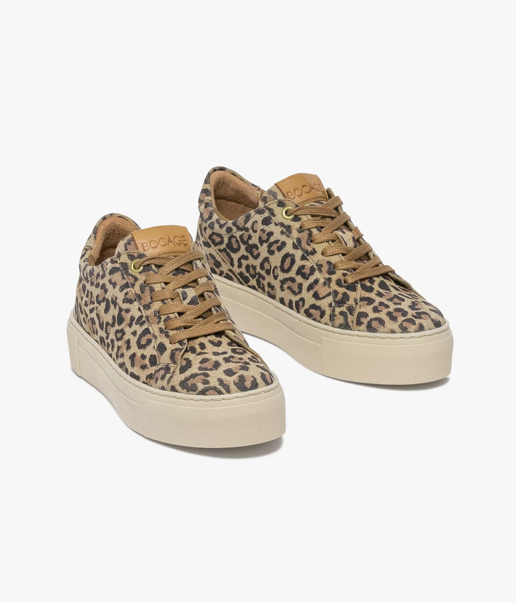 Baskets>Bocage BASKET LIZON LEOPARD Multicolore