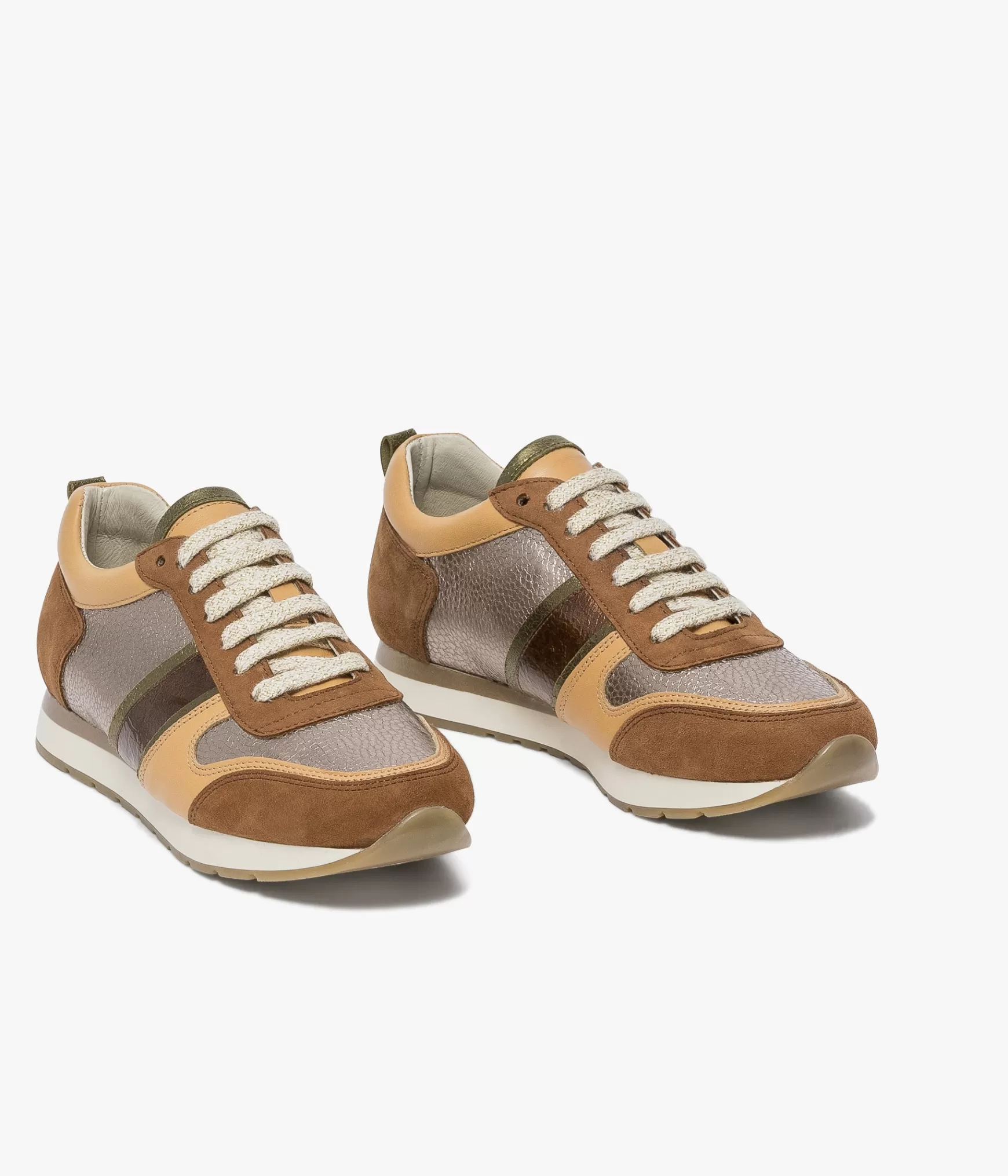 Baskets>Bocage BASKET LORIAN COGNAC Marron