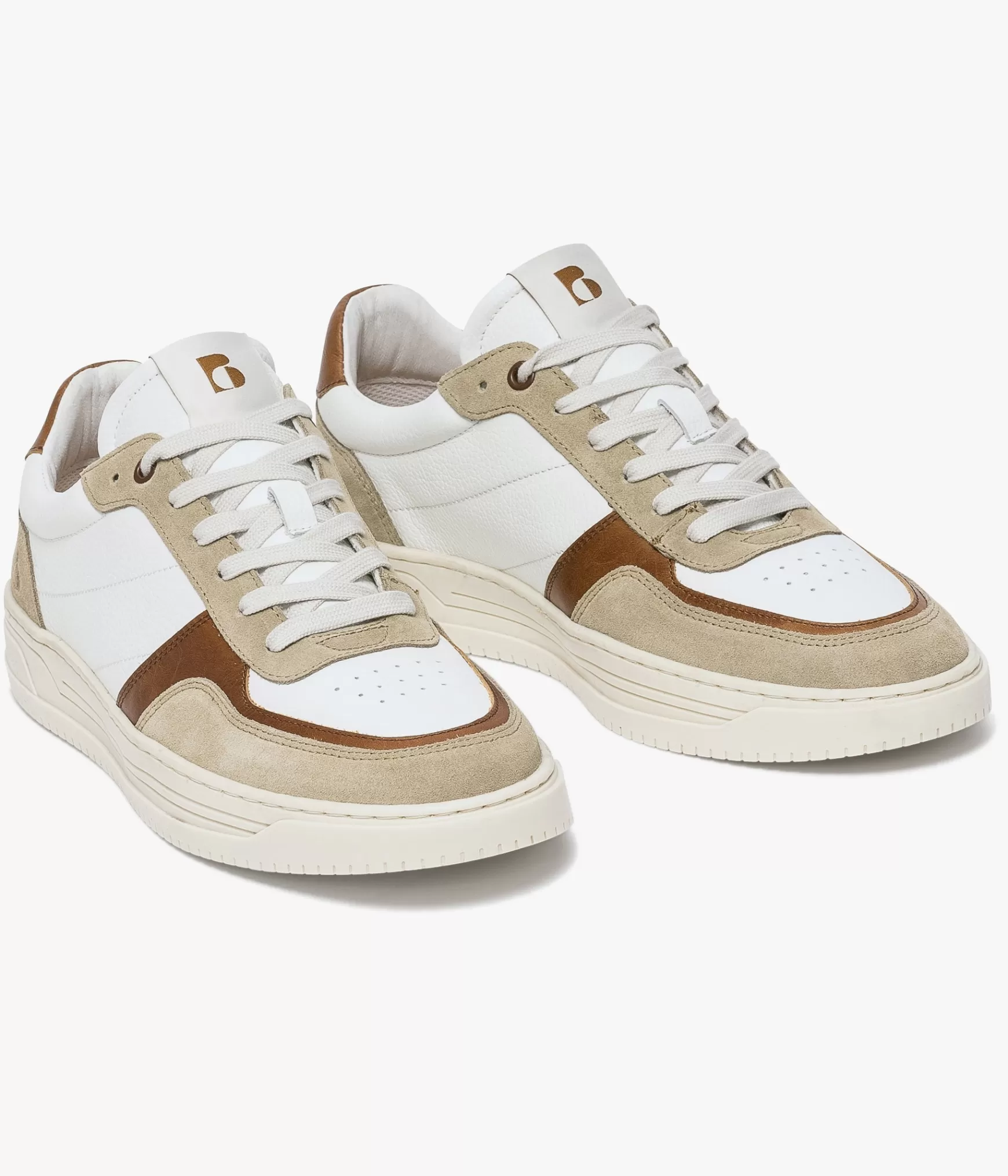 Baskets>Bocage BASKET MAEL COGNAC Marron