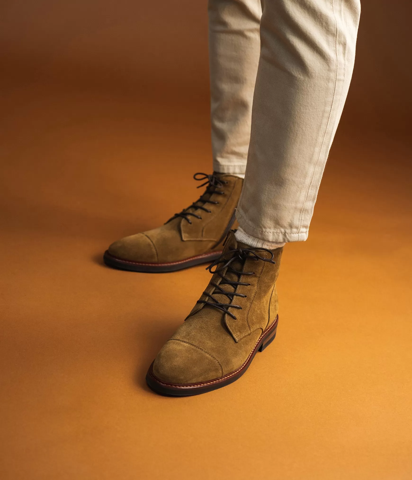 Boots>Bocage BOOTS ANTOINE TABAC Marron