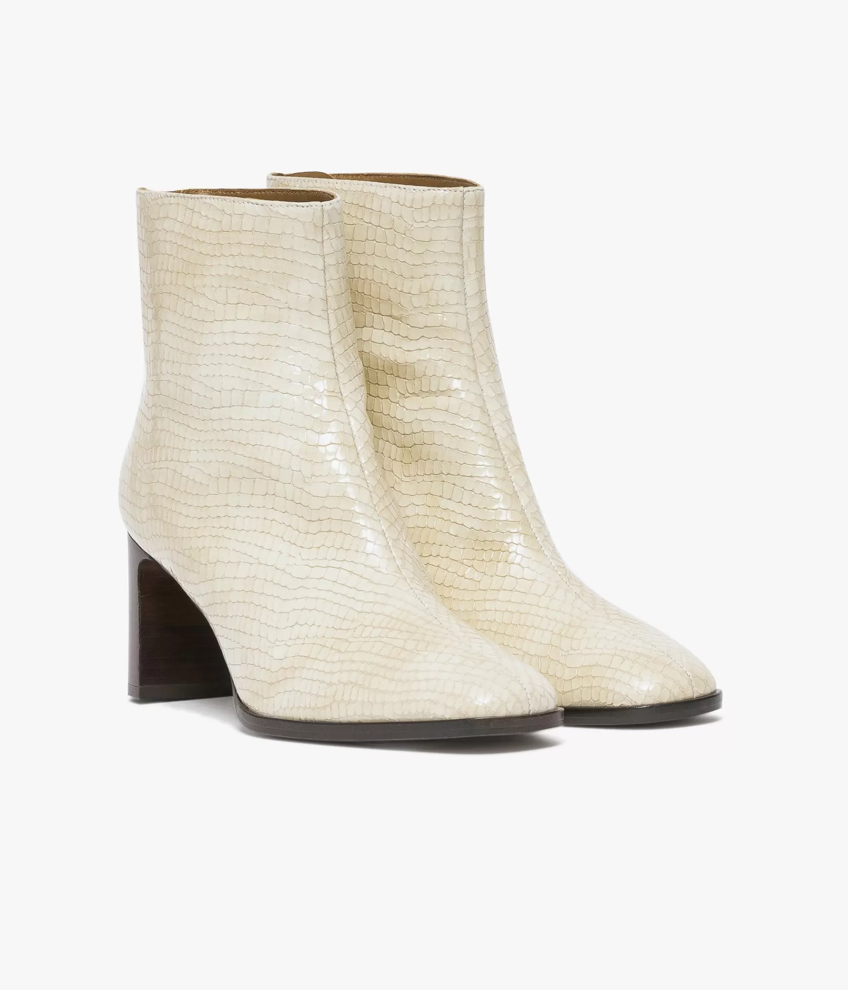 Boots & Bottines>Bocage BOOTS ELAURA BLANC Beige
