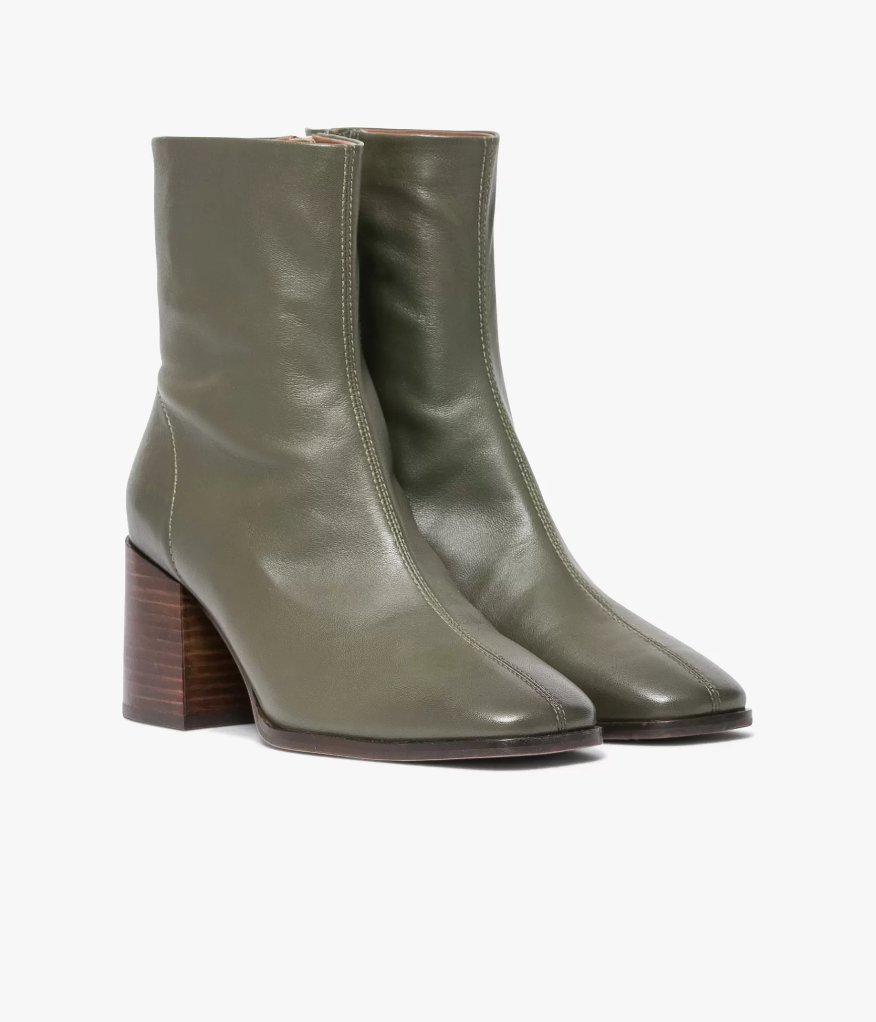 Boots & Bottines>Bocage BOOTS ELMA KAKI Vert