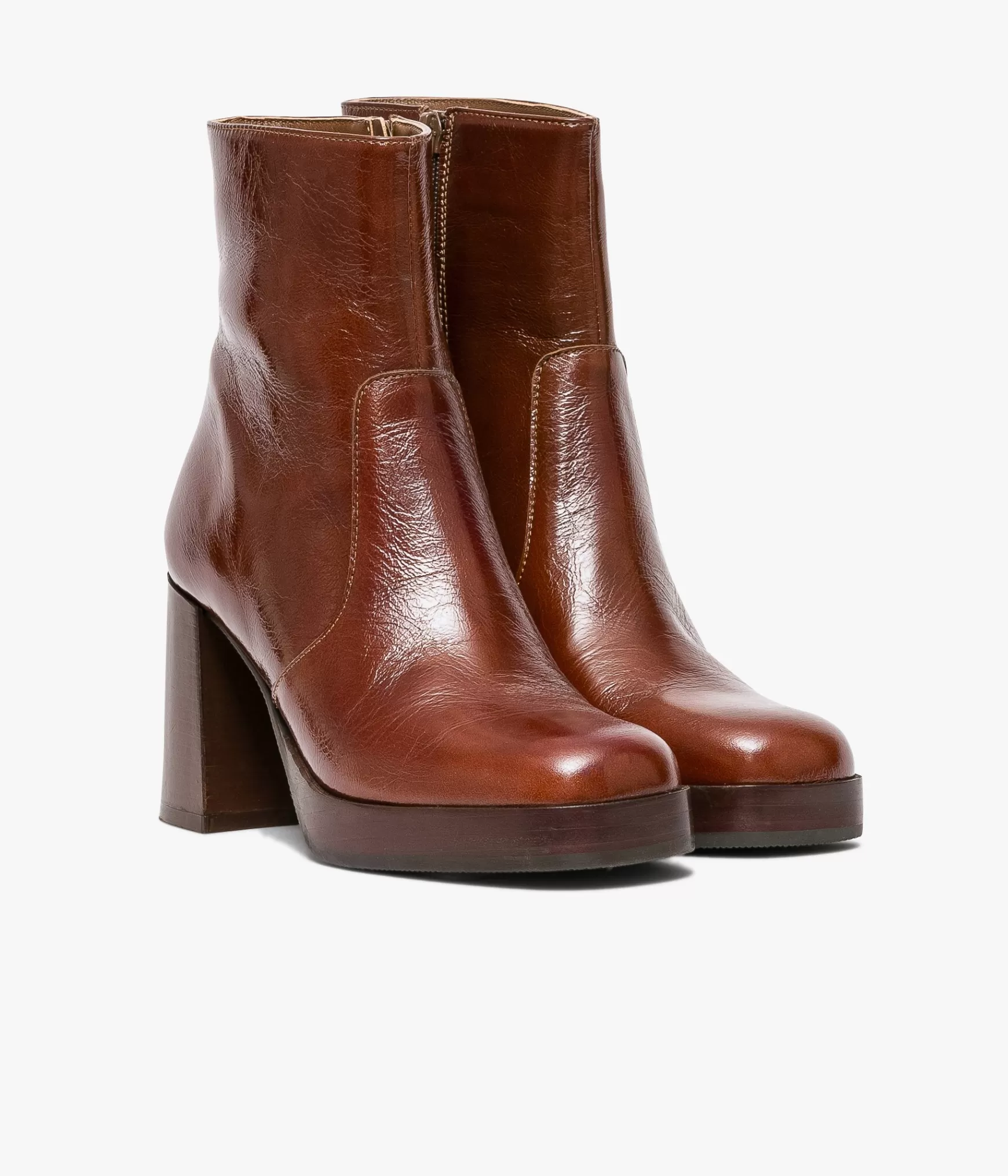 Boots & Bottines>Bocage BOOTS EZRA COGNAC Marron