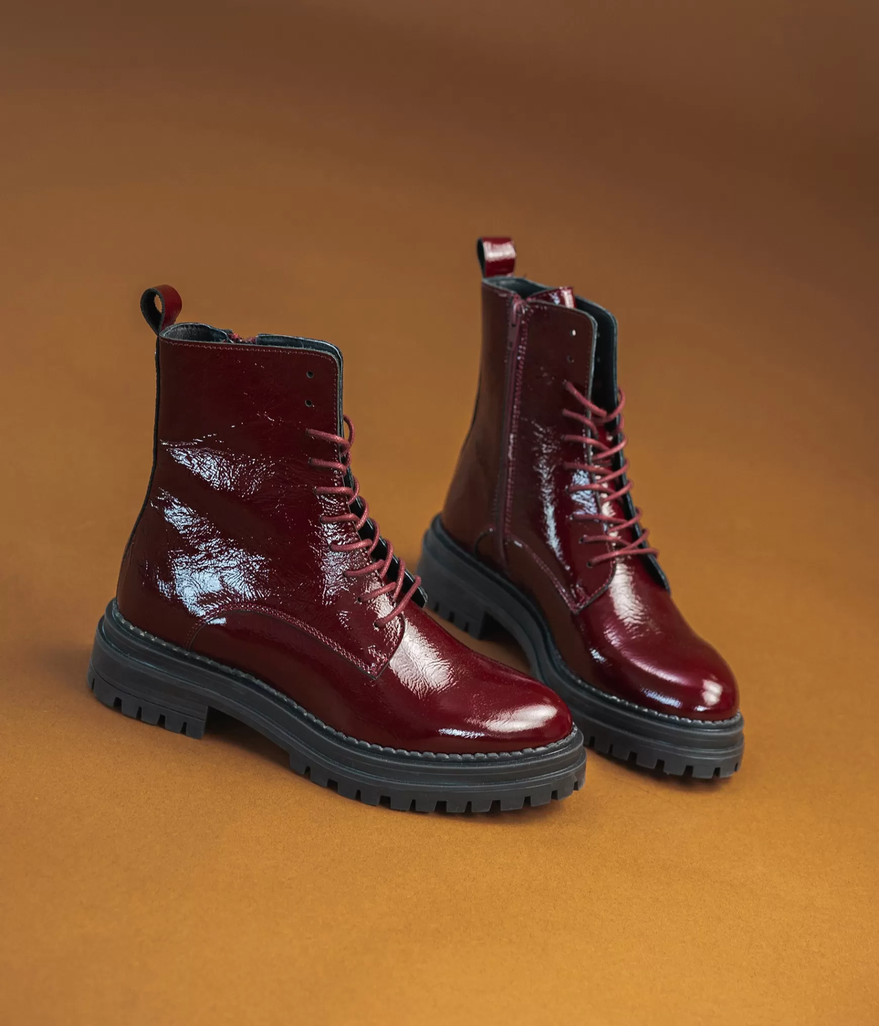 Boots & Bottines>Bocage BOOTS KLARINE Rouge