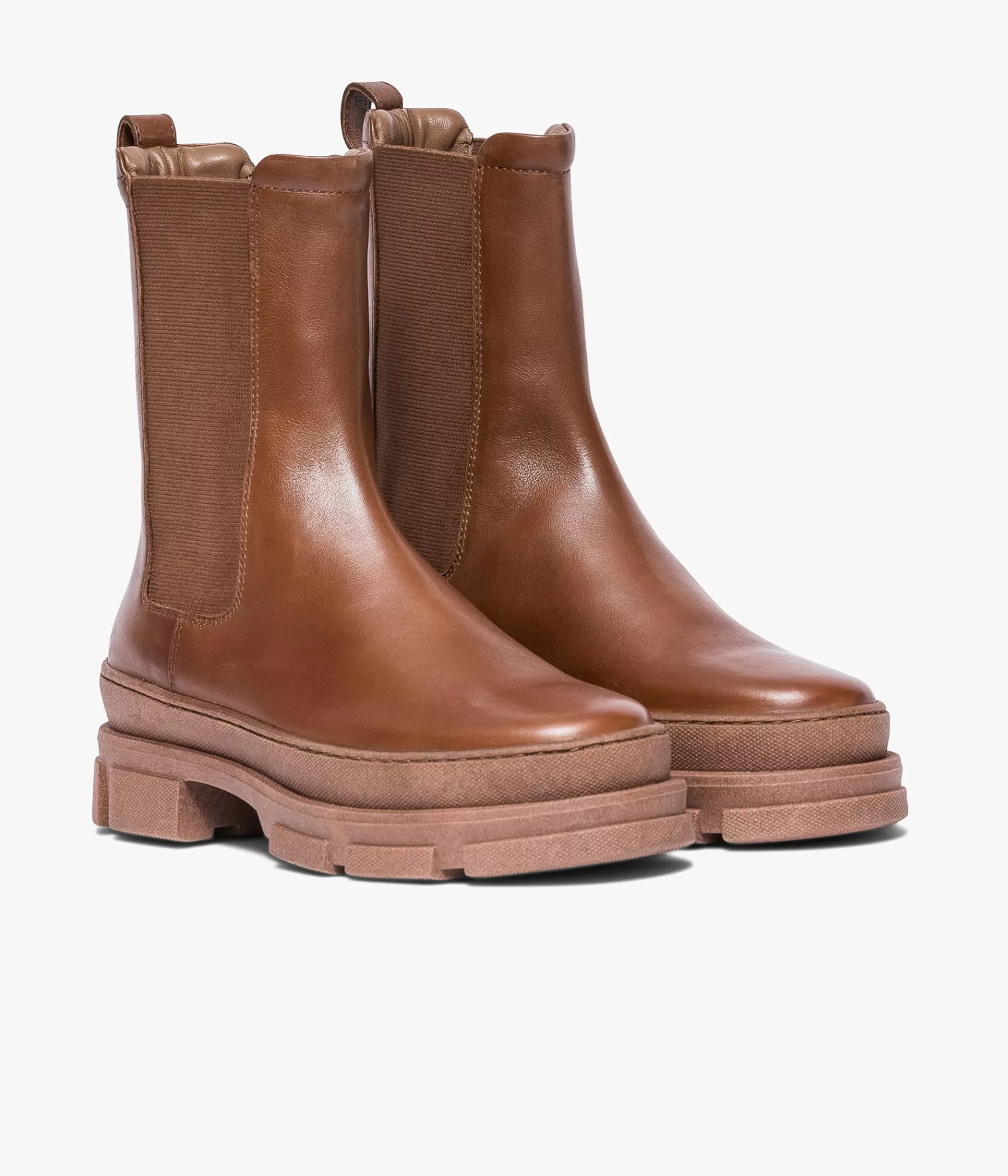 Boots & Bottines>Bocage BOOTS KOGGALA COGNAC Marron
