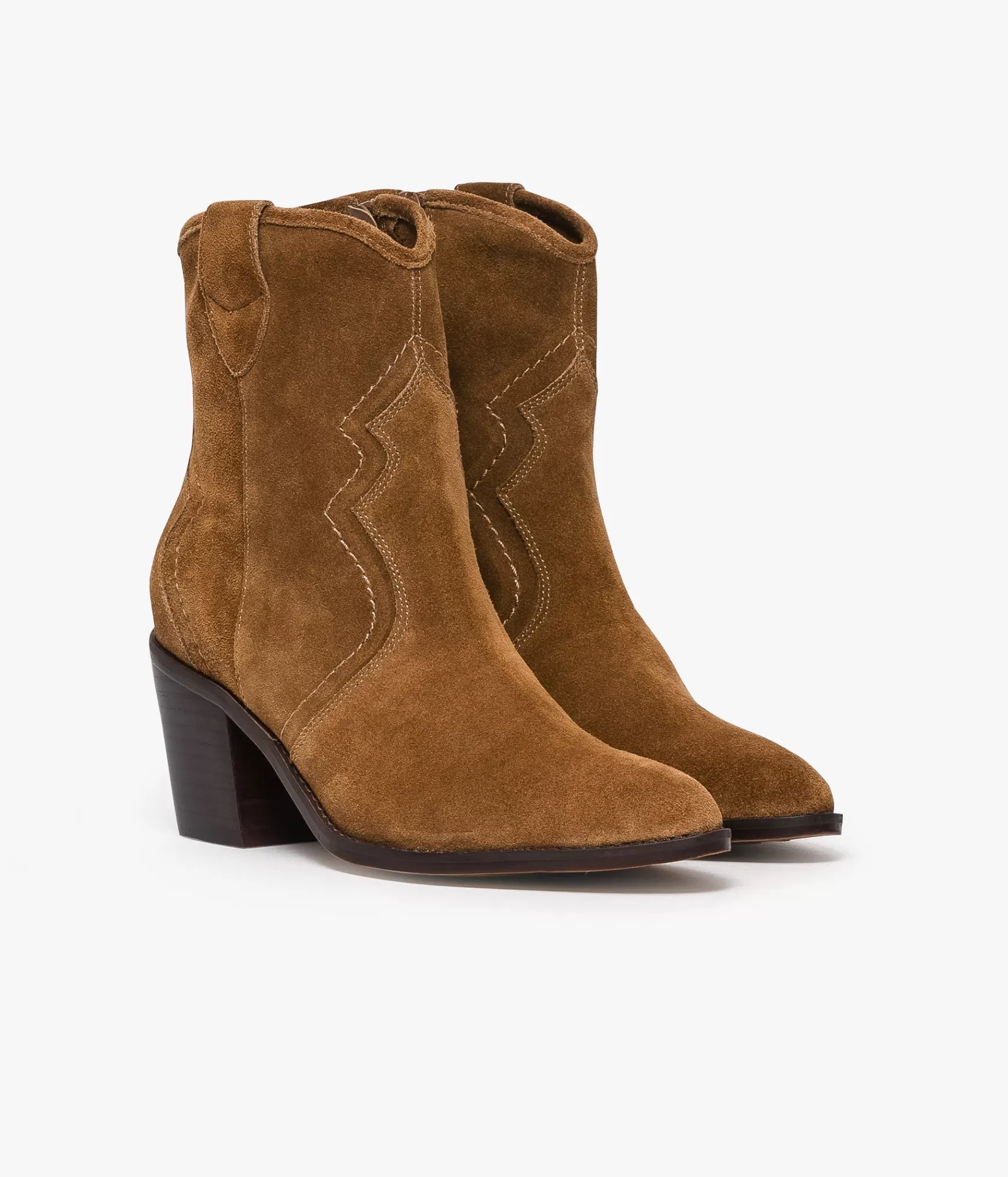 Boots & Bottines>Bocage BOOTS MAELLE COGNAC Marron