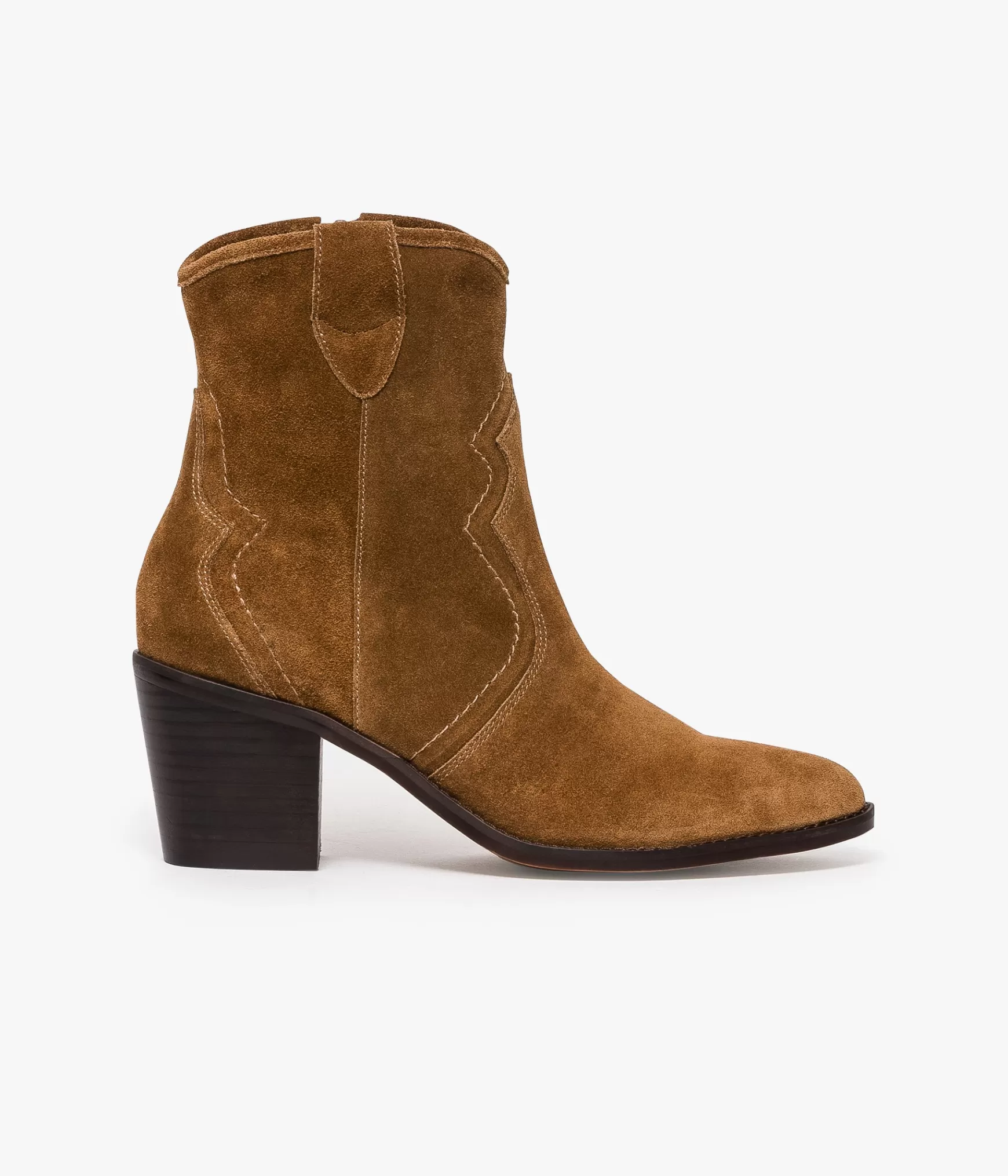 Boots & Bottines>Bocage BOOTS MAELLE COGNAC Marron