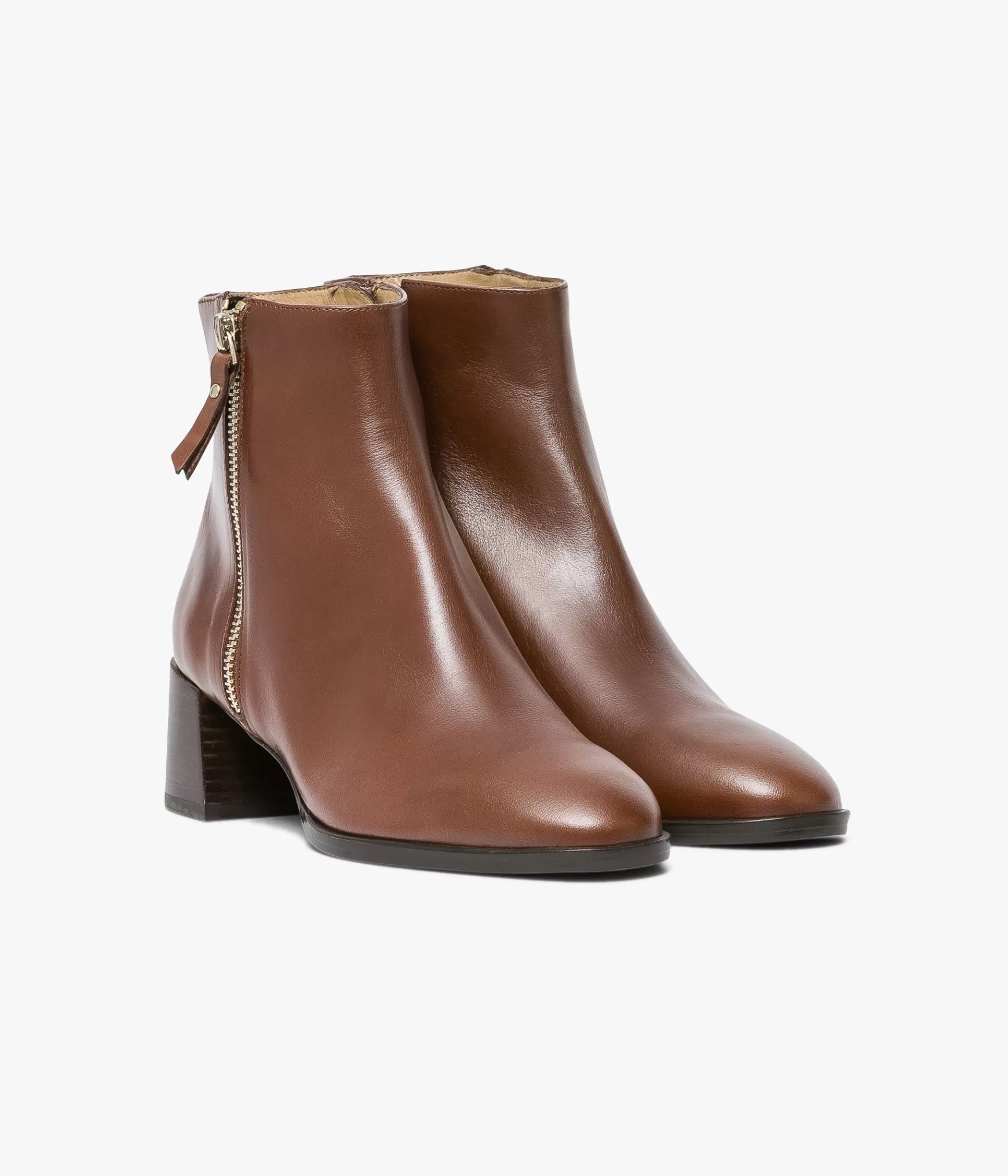 Boots & Bottines>Bocage BOOTS MIGUANA COGNAC Marron