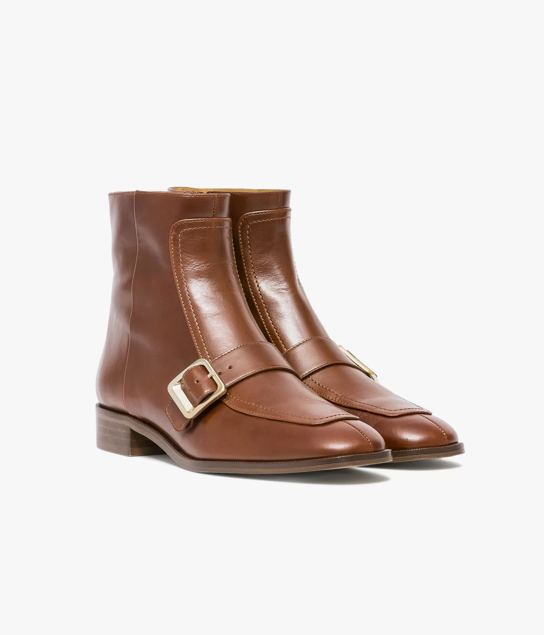 Boots & Bottines>Bocage BOOTS SABINE COGNAC Marron
