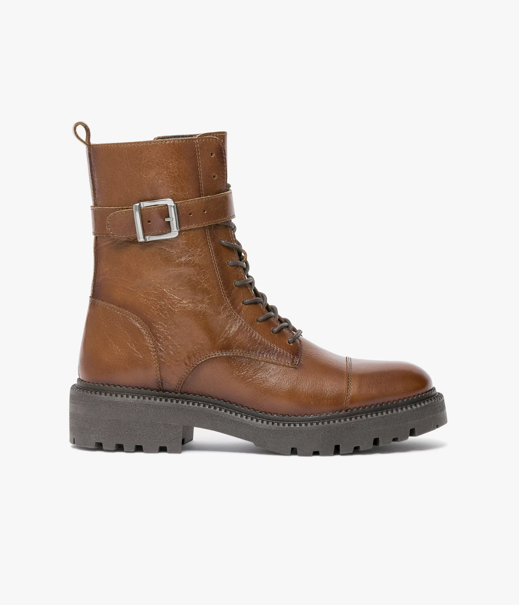 Boots & Bottines>Bocage BOOTS SAMMIE COGNAC Marron