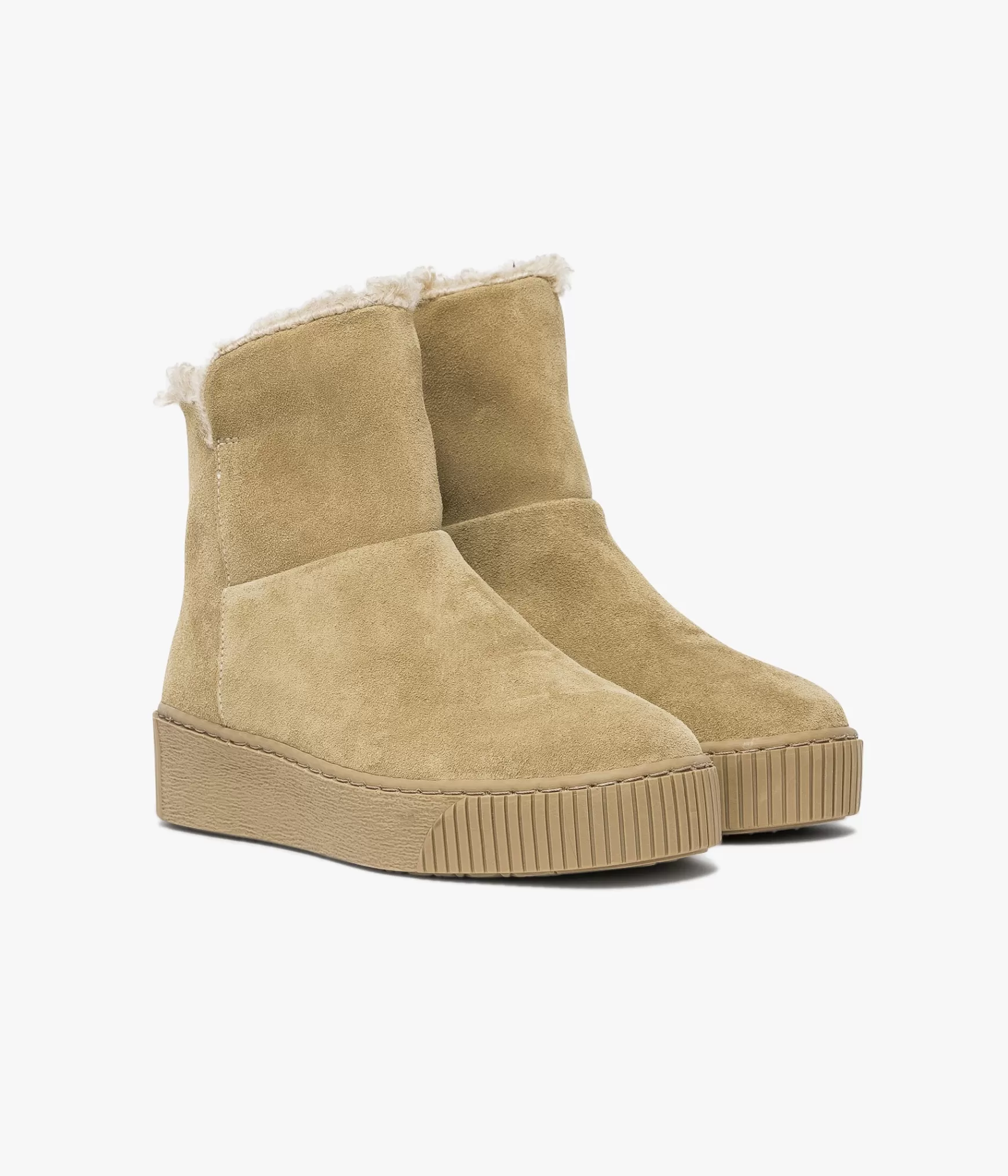 Boots & Bottines>Bocage BOOTS SOKA BEIGE Marron