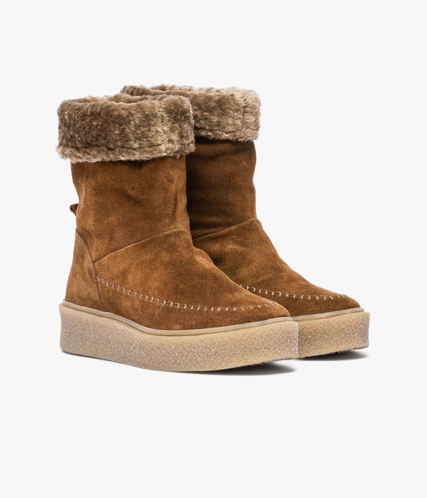 Boots & Bottines>Bocage BOOTS SORIANE COGNAC Marron