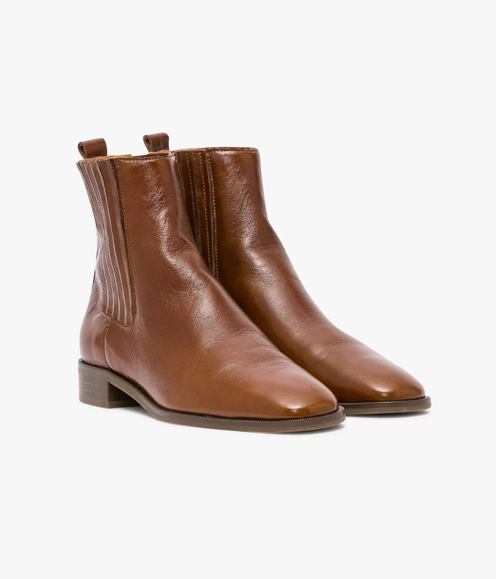 Boots & Bottines>Bocage BOOTS STACY COGNAC Marron