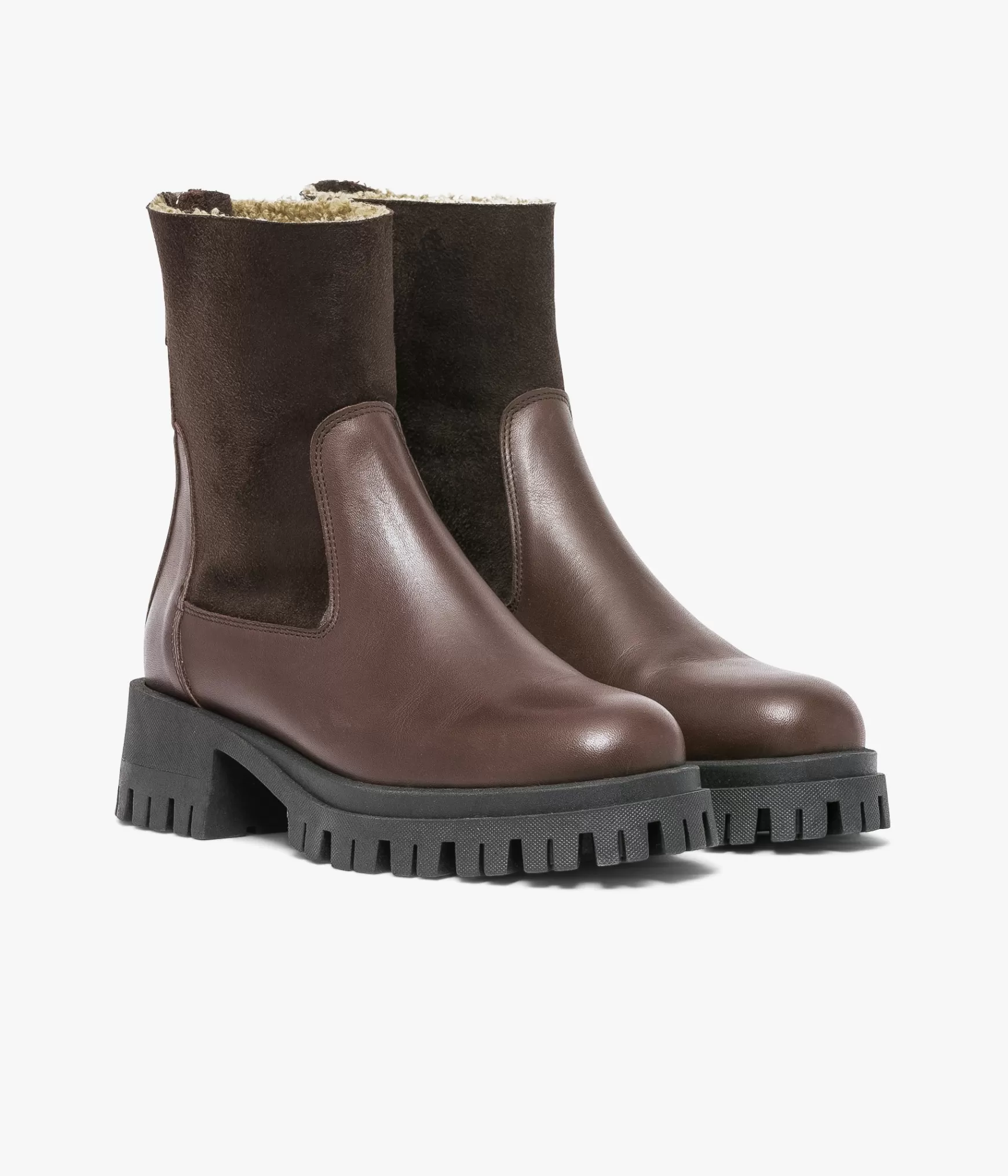 Boots & Bottines>Bocage BOOTS STOCKHOLM CHOCOLAT Marron