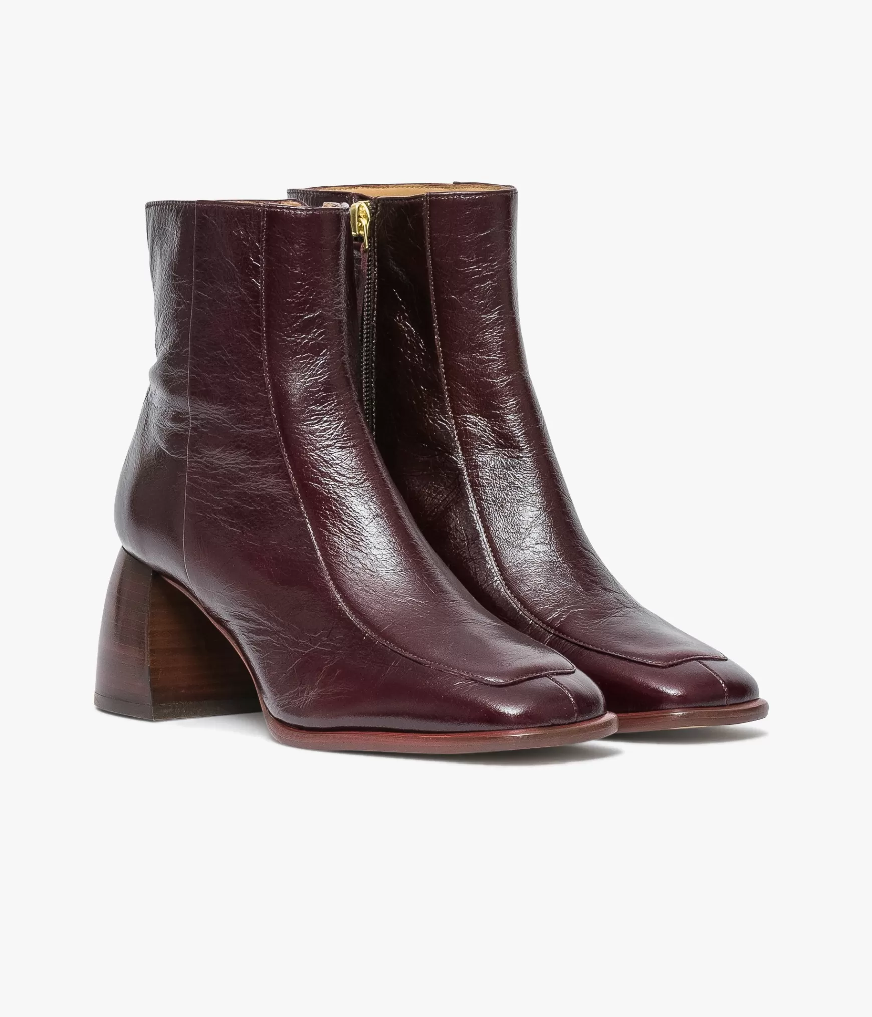 Boots & Bottines>Bocage BOOTS TEA ACAJOU Marron