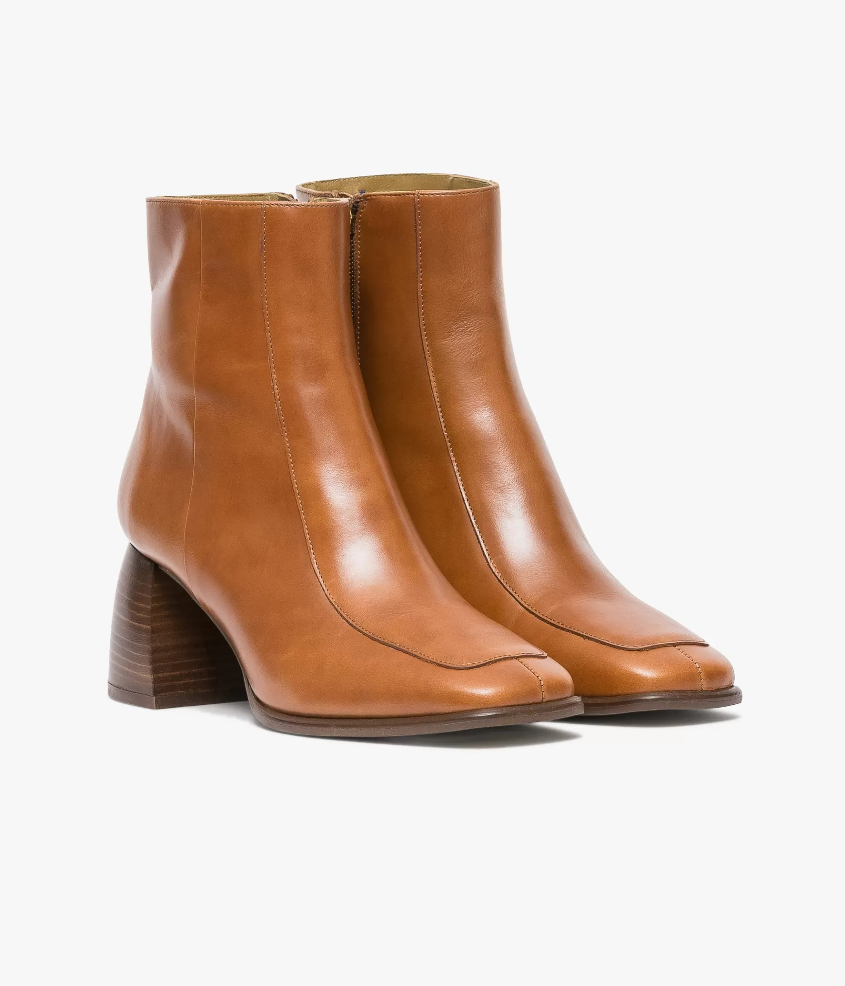 Boots & Bottines>Bocage BOOTS TEA COGNAC Marron