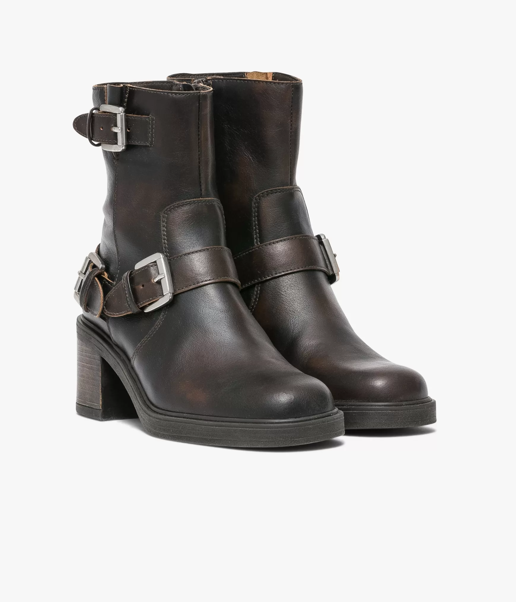 Boots & Bottines>Bocage BOOTS TEDDY CAFE Marron