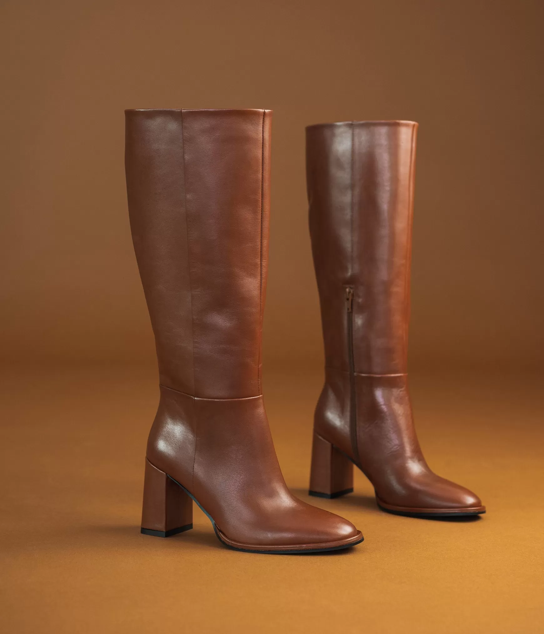 Bottes>Bocage BOTTE FILOMA COGNAC Marron