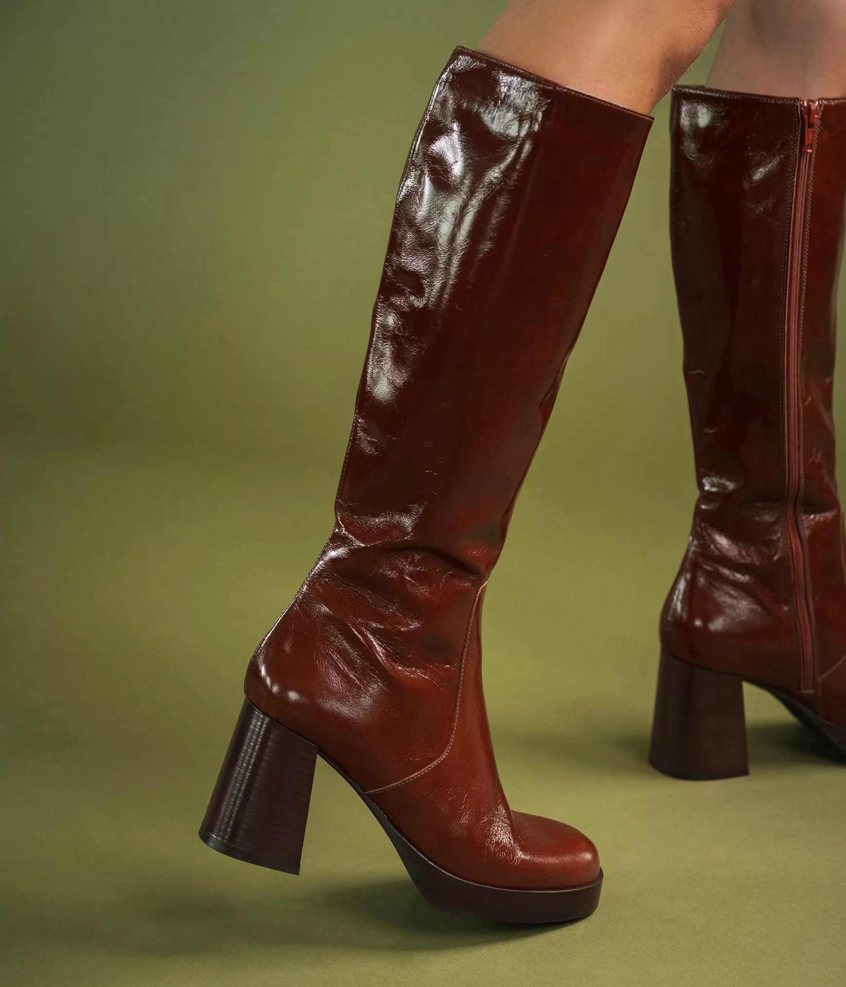 Bottes>Bocage BOTTE FLORENCE COGNAC Marron