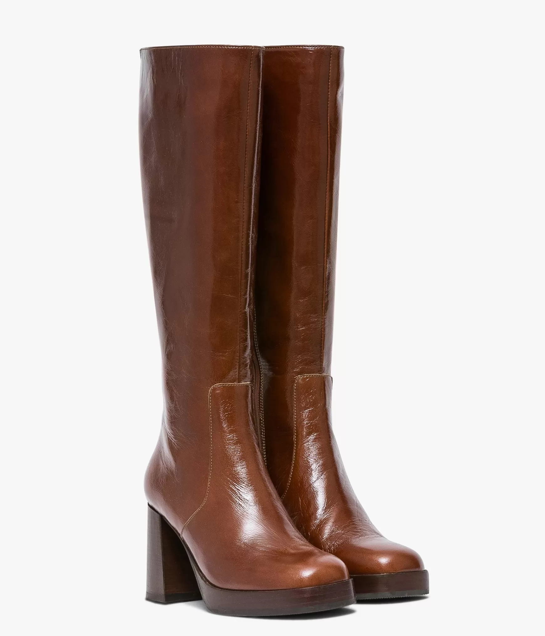 Bottes>Bocage BOTTE FLORENCE COGNAC Marron