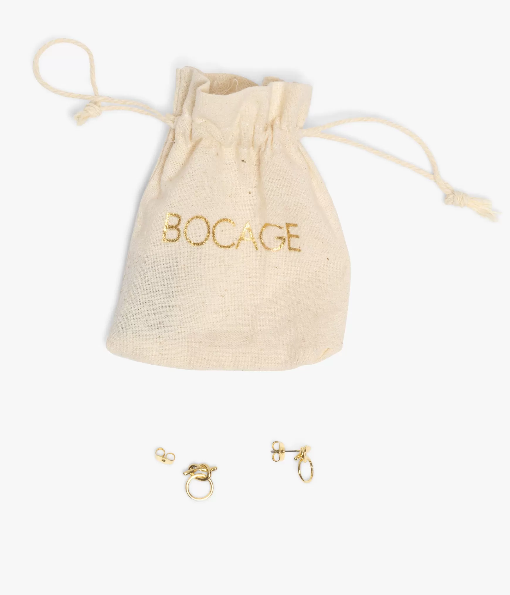 Bijoux>Bocage BOUCLES D'EILLES ACACIA Or