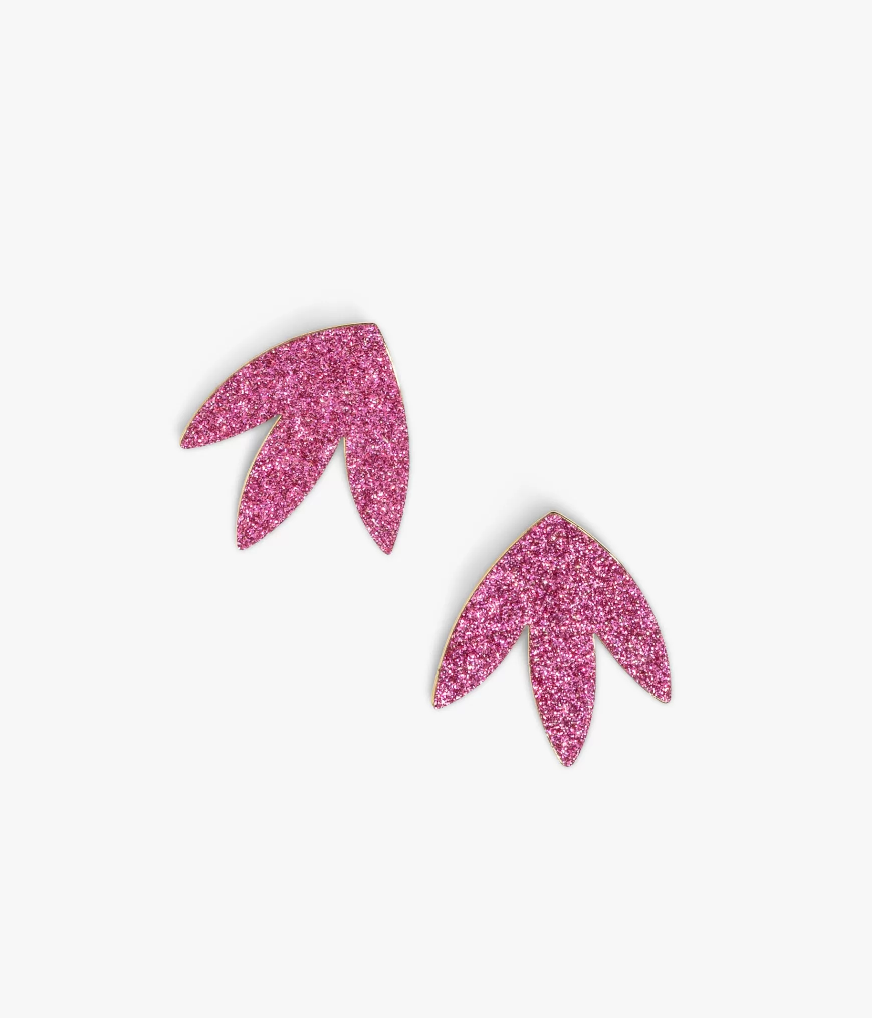 Bijoux>Bocage BOUCLES D'OREILLES AMANDE Rose