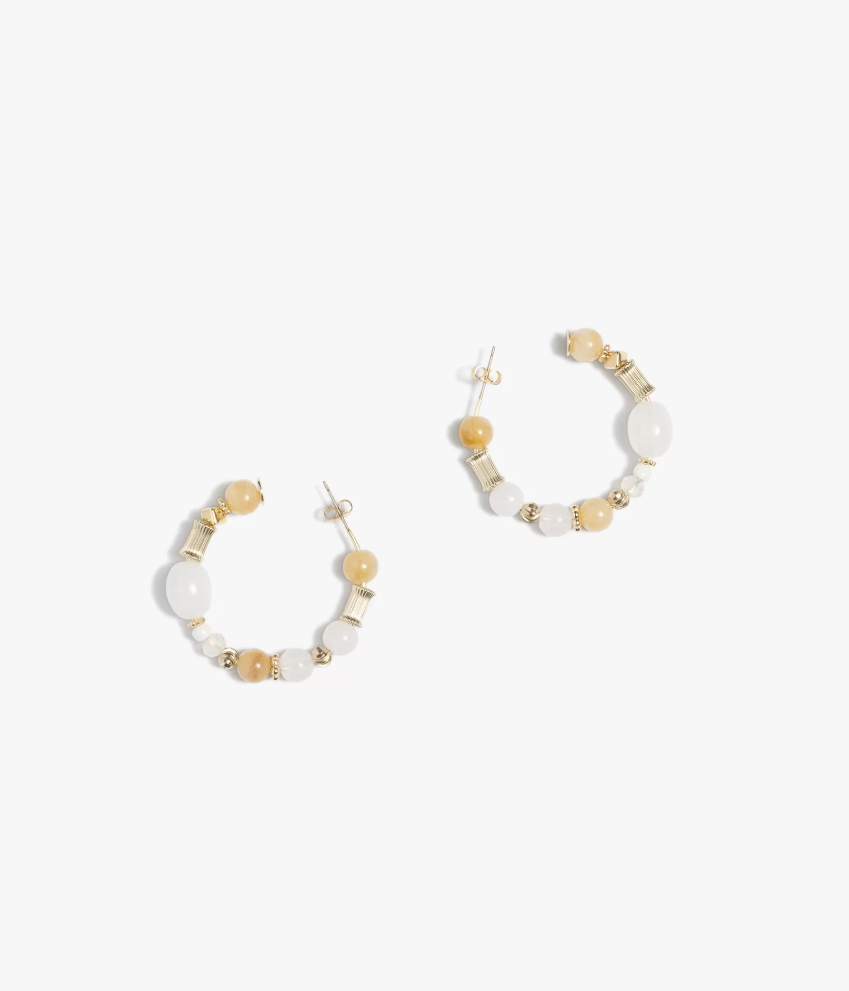 Bijoux>Bocage BOUCLES D'OREILLES ANABELLE Blanc