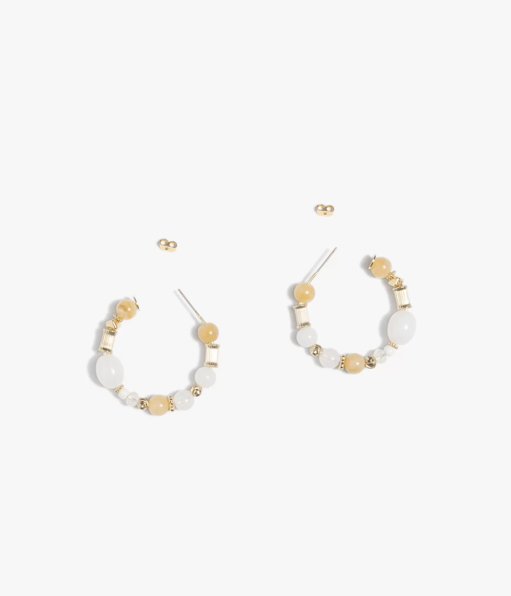 Bijoux>Bocage BOUCLES D'OREILLES ANABELLE Blanc