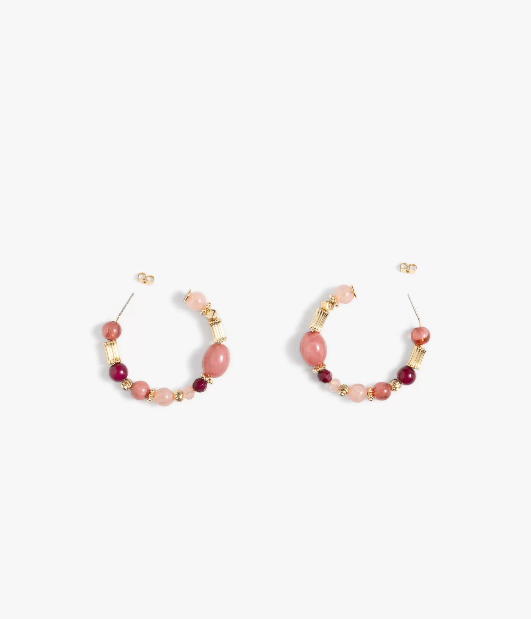 Bijoux>Bocage BOUCLES D'OREILLES ANABELLE Rose
