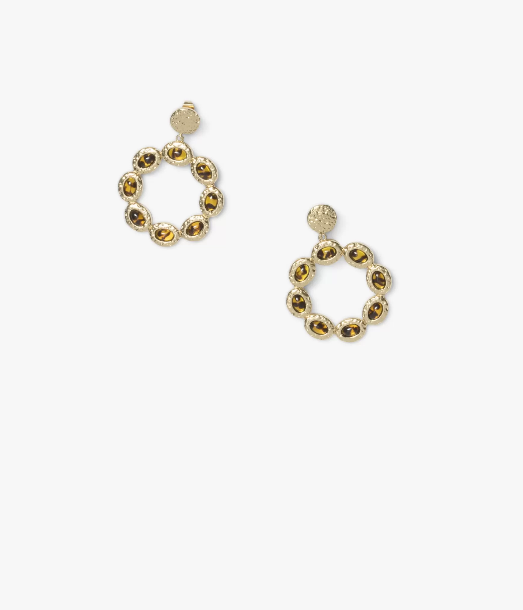 Bijoux>Bocage BOUCLES D'OREILLES ANDREE Orange