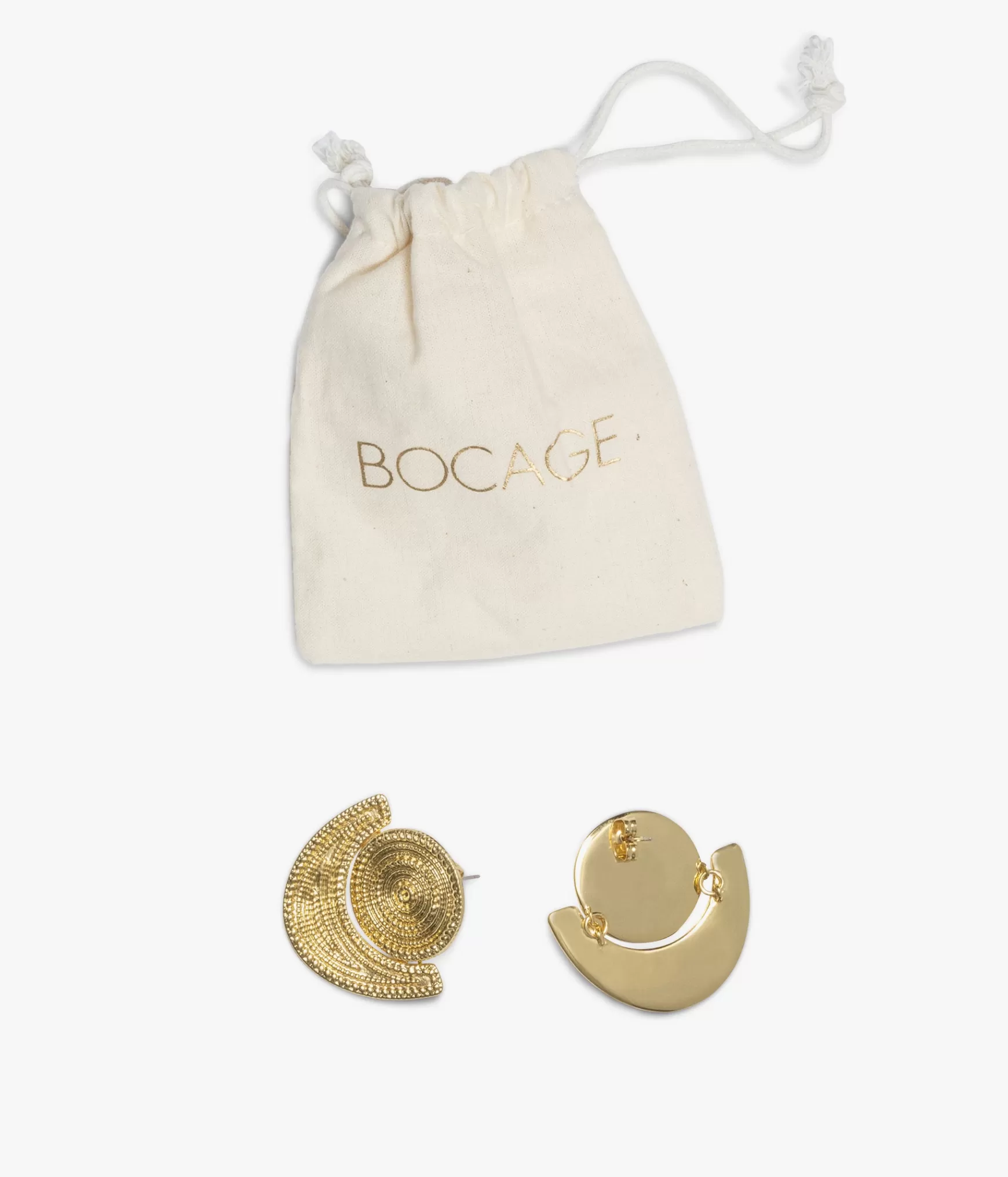 Bijoux>Bocage BOUCLES D'EILLES ANONE Or