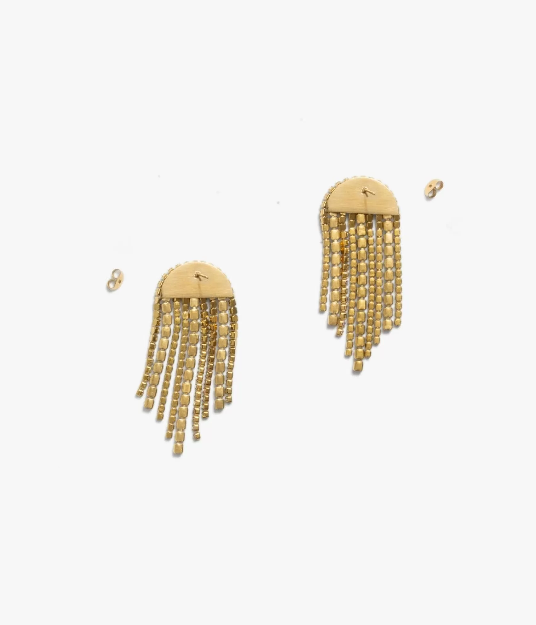 Bijoux>Bocage BOUCLES D'OREILLES BAHAMAS Blanc